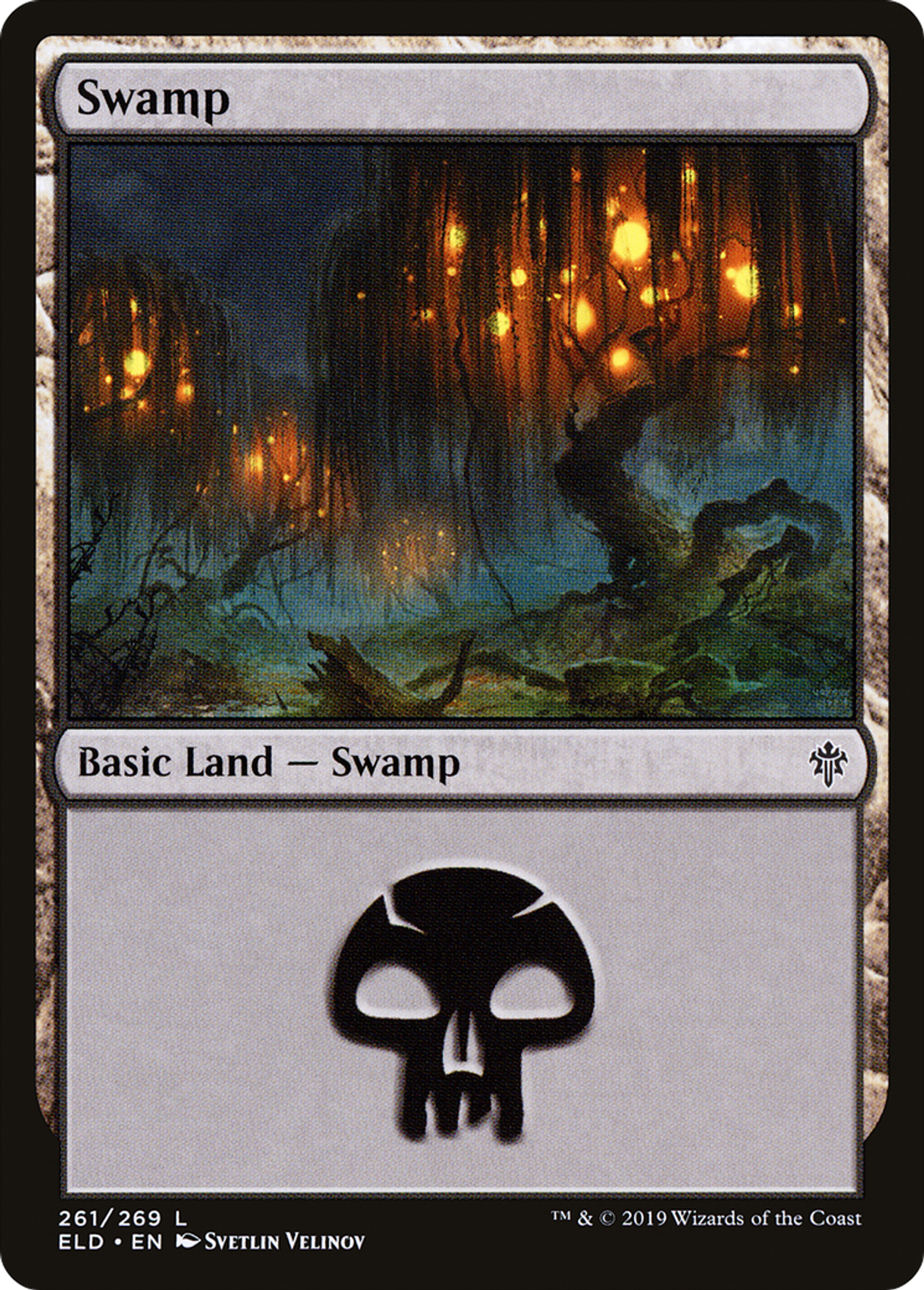 Swamp — Throne of Eldraine — Magic: The Gathering