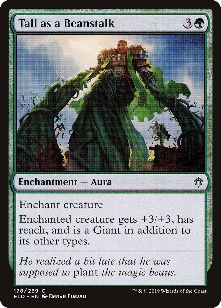 Tall as a Beanstalk — Throne of Eldraine — Magic: The Gathering