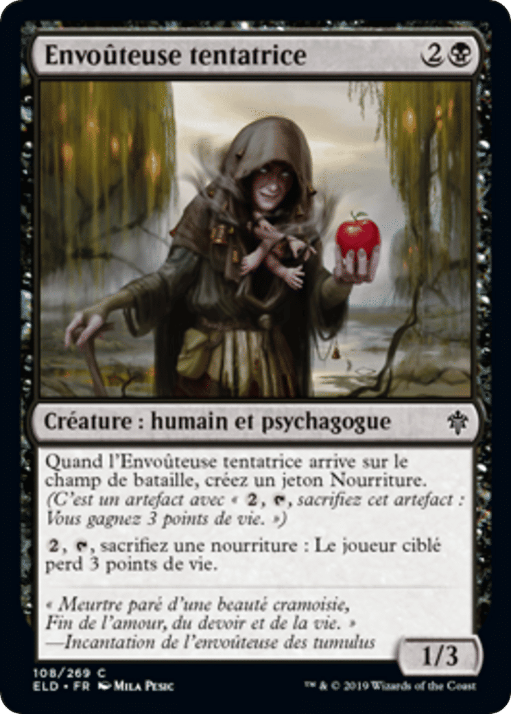Envoûteuse tentatrice — Throne of Eldraine — Magic: The Gathering