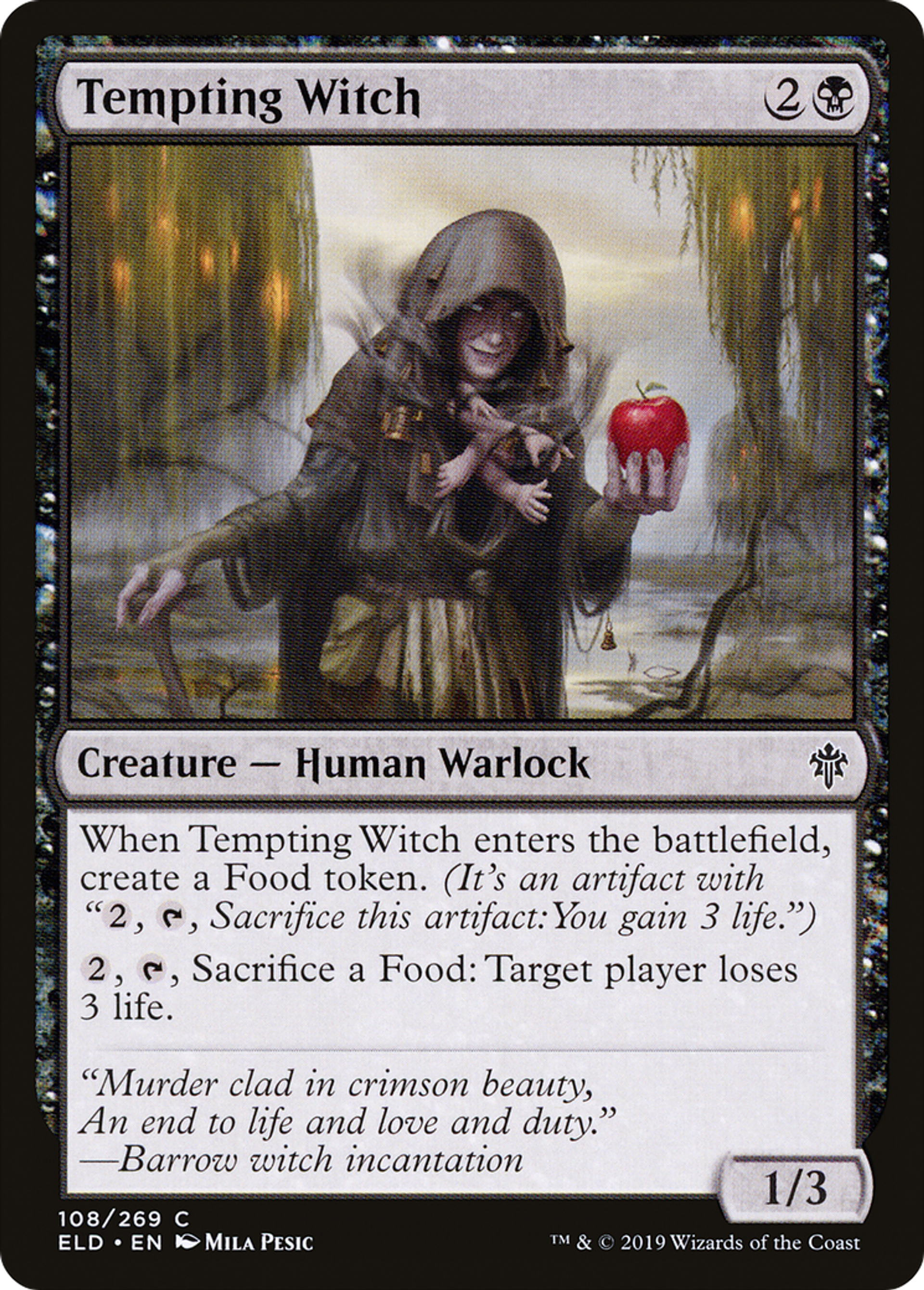 Envoûteuse tentatrice — Throne of Eldraine — Magic: The Gathering