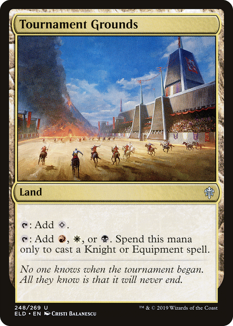 Tournament Grounds — Throne of Eldraine — Magic: The Gathering