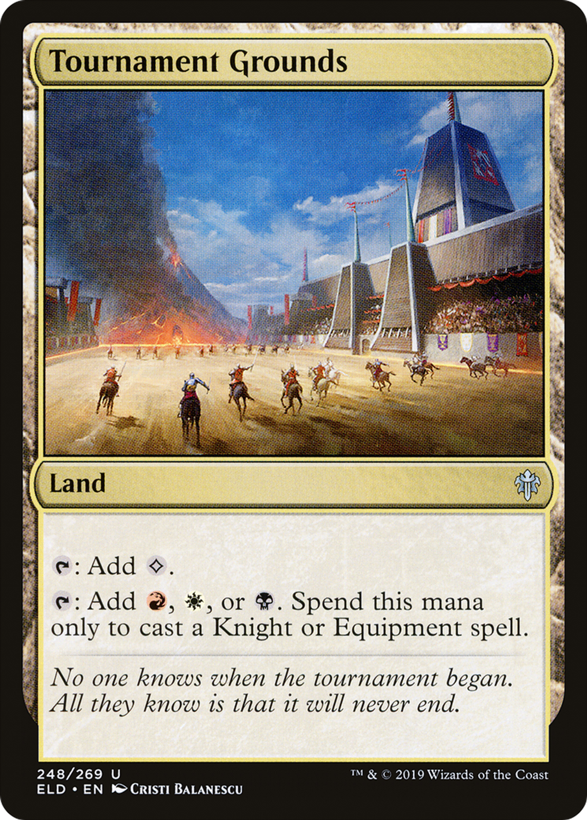 Tournament Grounds — Throne of Eldraine — Magic: The Gathering