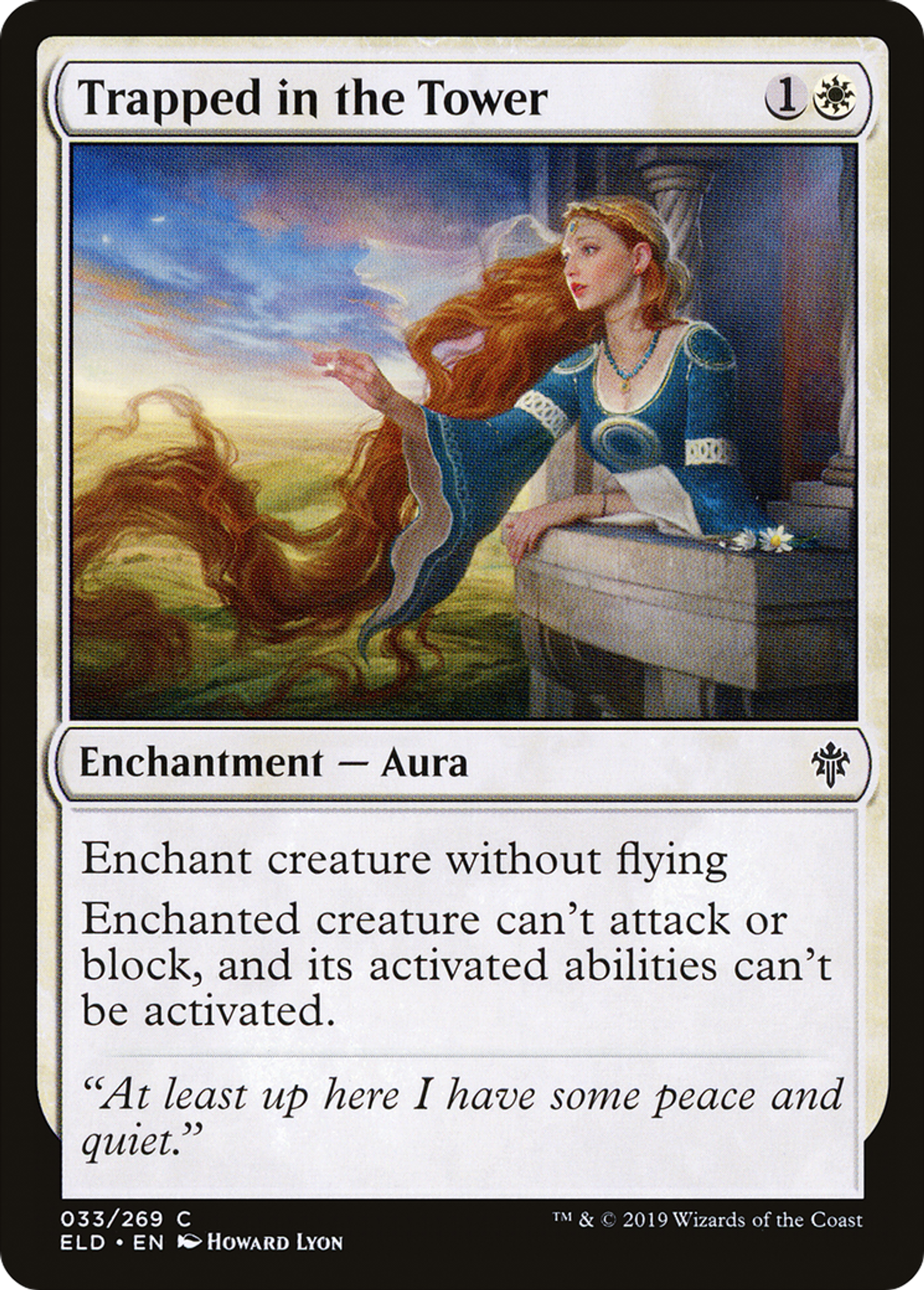 Trapped in the Tower — Throne of Eldraine — Magic: The Gathering