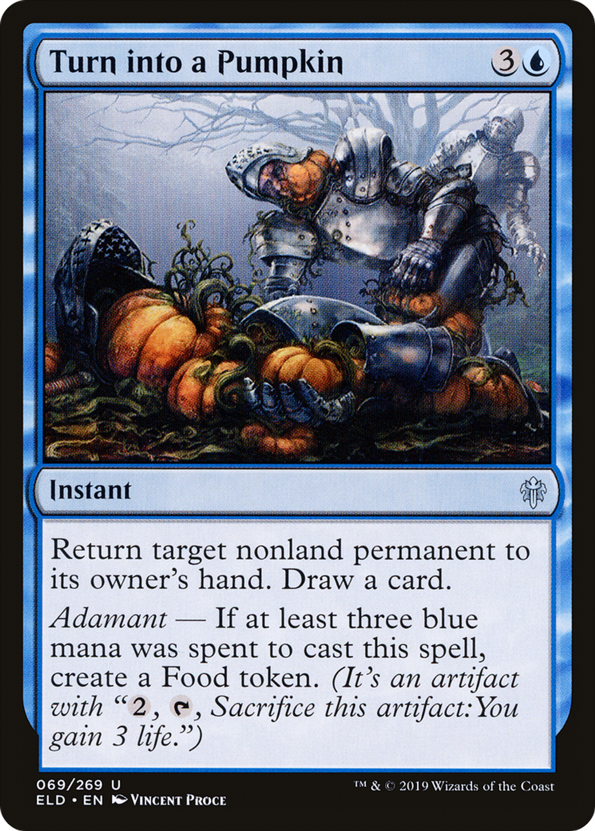 Turn into a Pumpkin — Throne of Eldraine — Magic: The Gathering