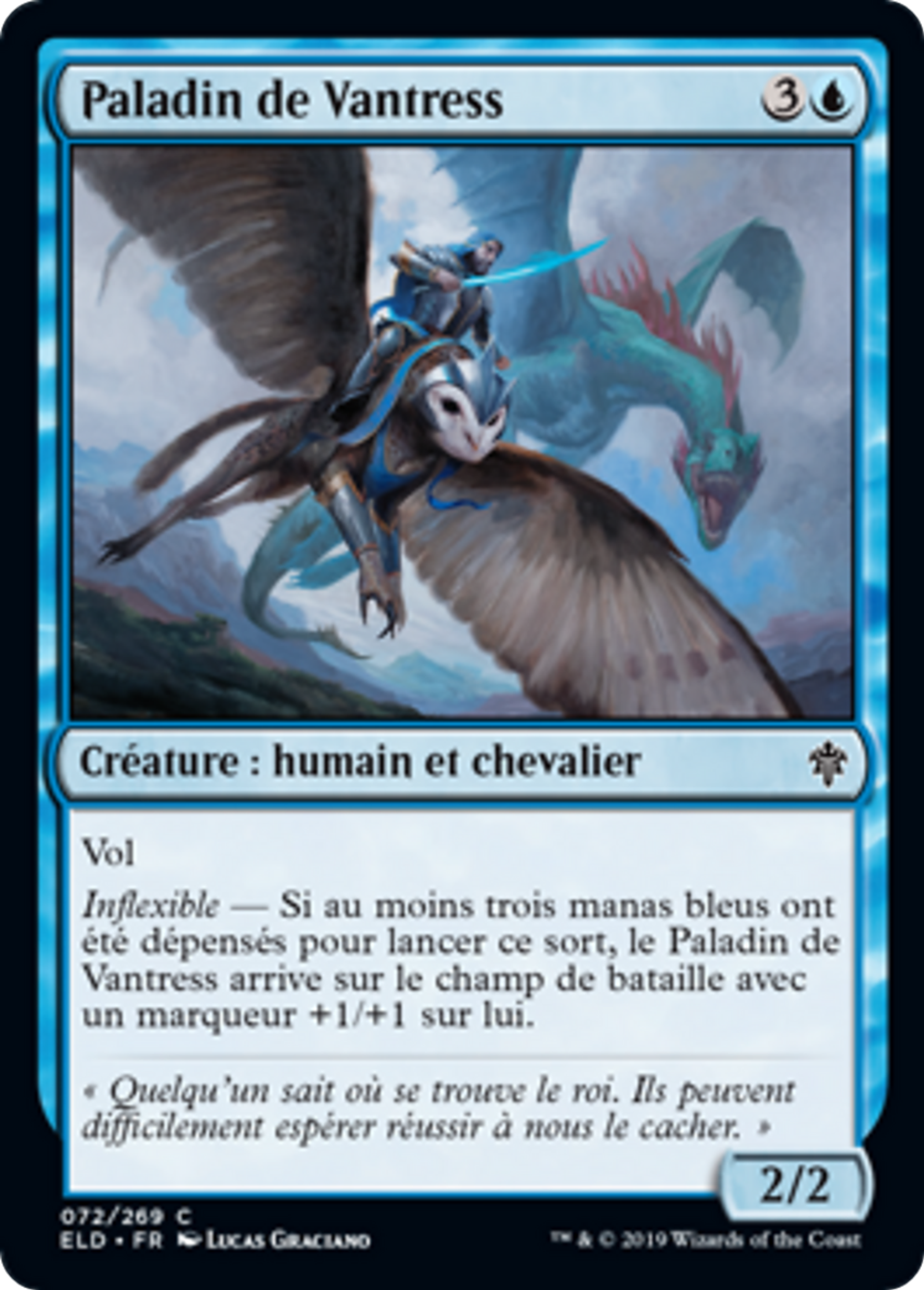 Paladin de Vantress — Throne of Eldraine — Magic: The Gathering