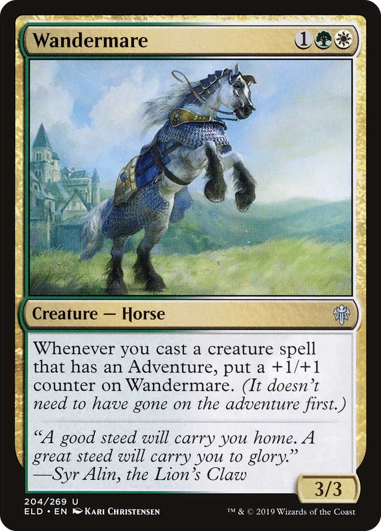 Wandermare — Throne of Eldraine — Magic: The Gathering