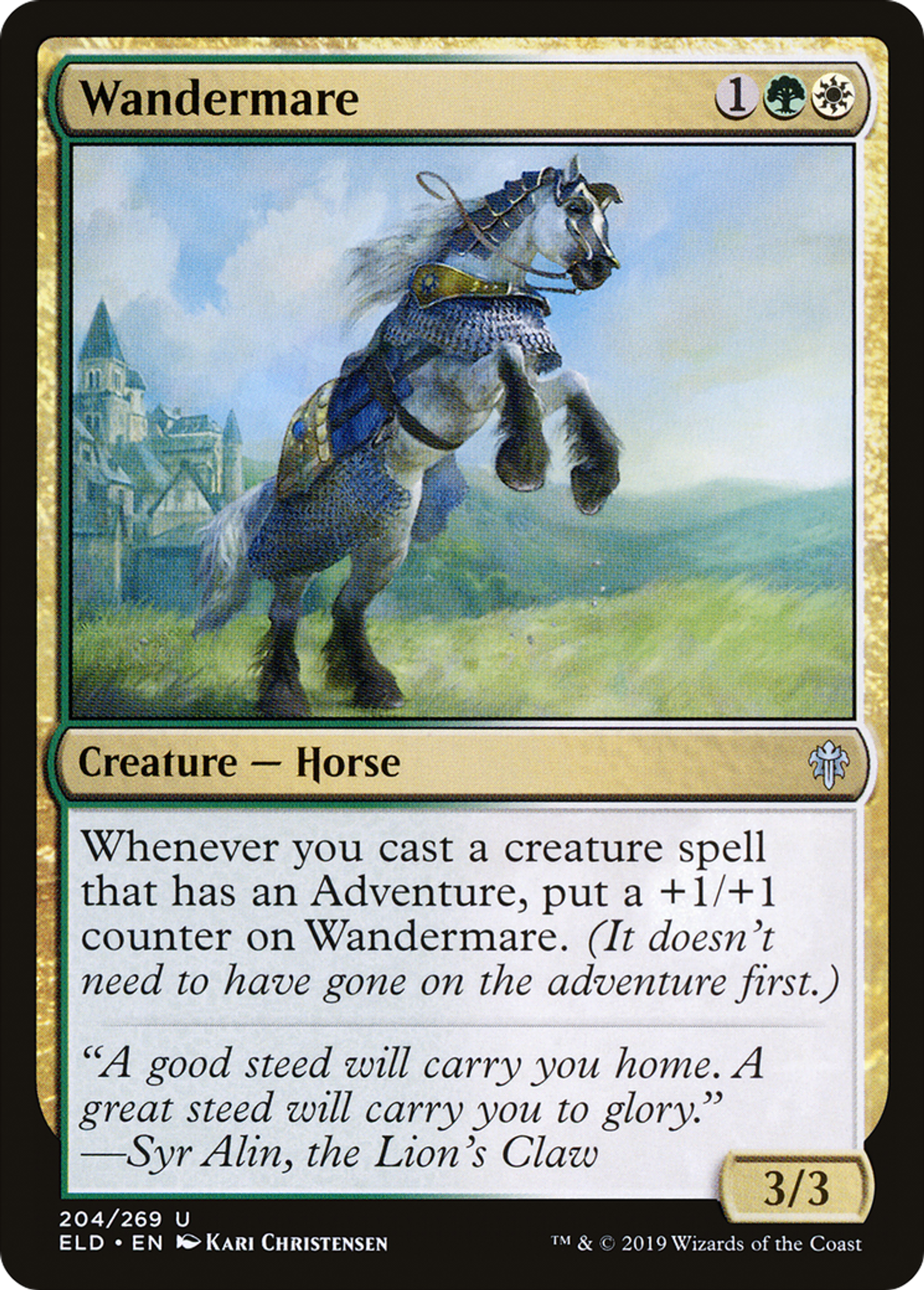 Wandermare — Throne of Eldraine — Magic: The Gathering