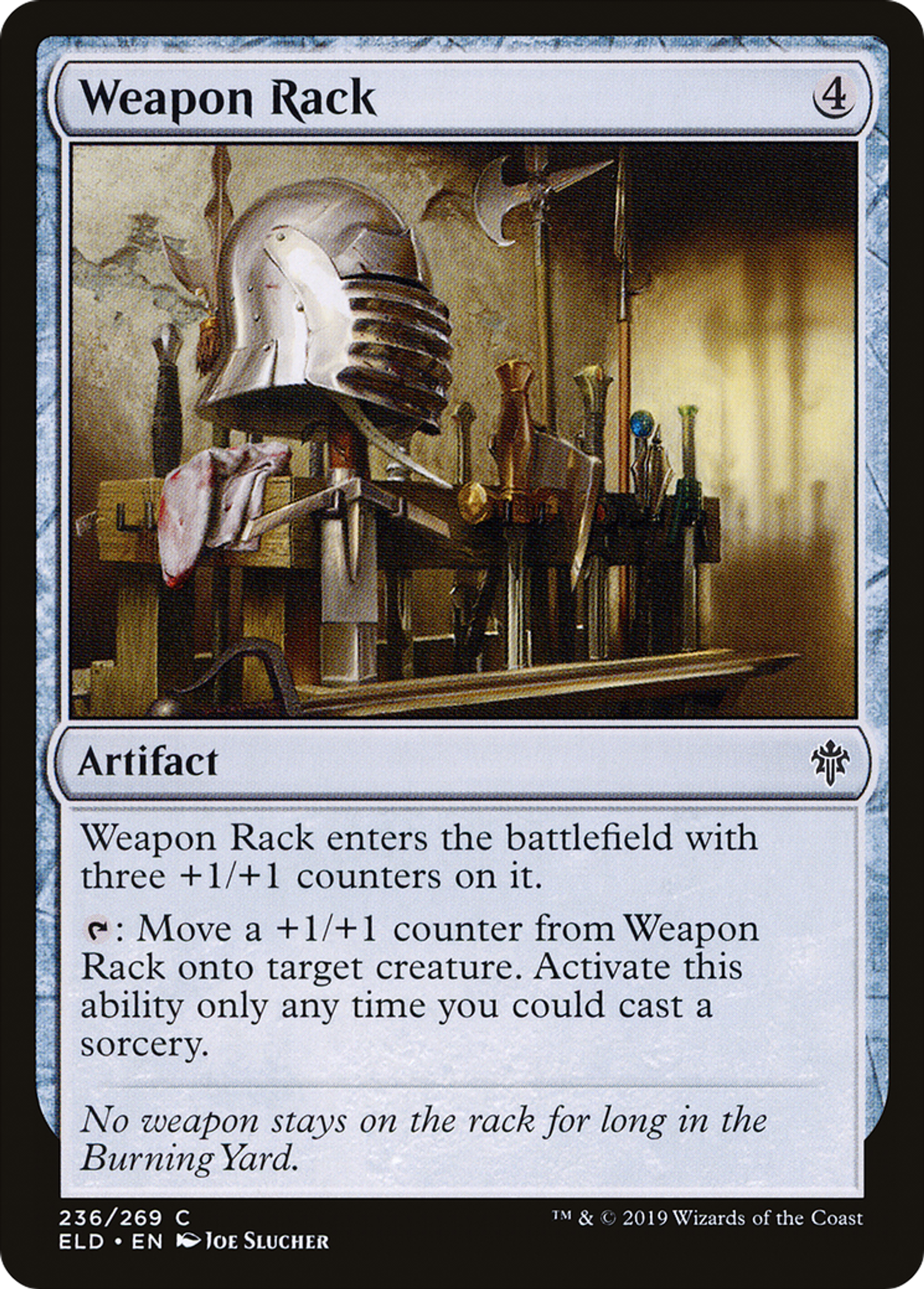 Weapon Rack — Throne of Eldraine — Magic: The Gathering