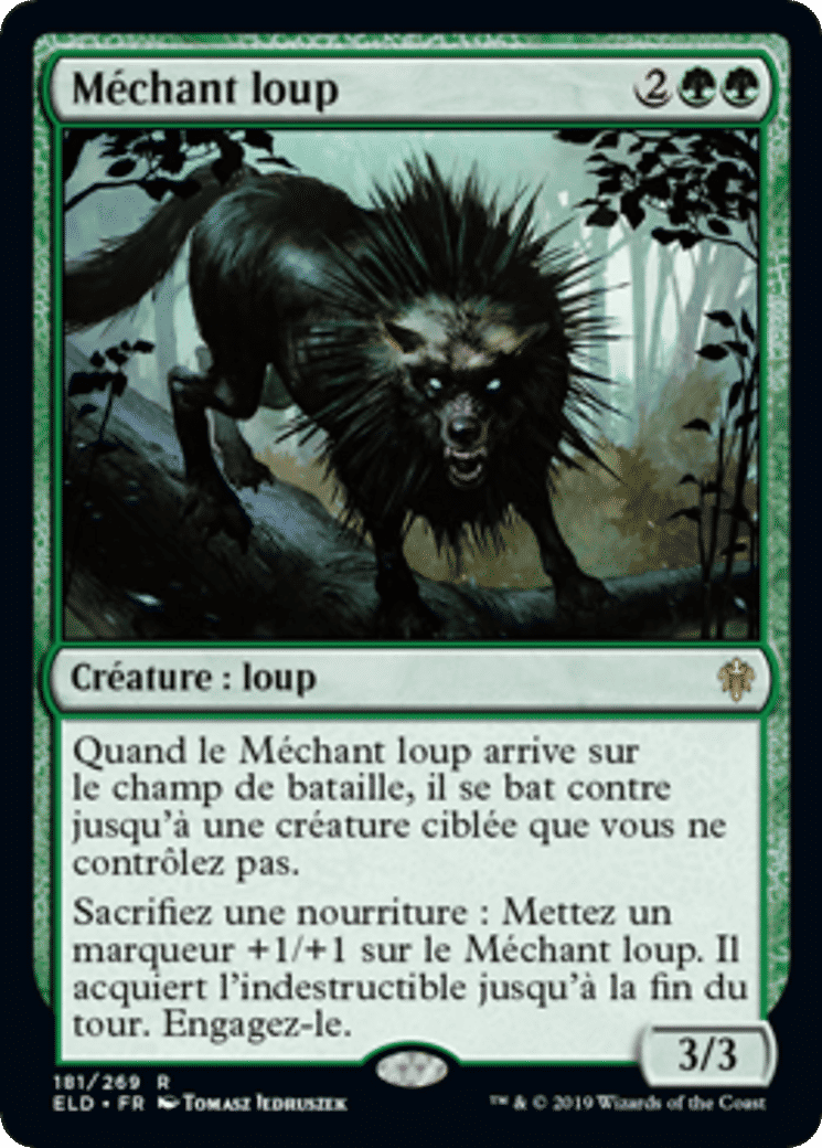 Méchant loup — Throne of Eldraine — Magic: The Gathering