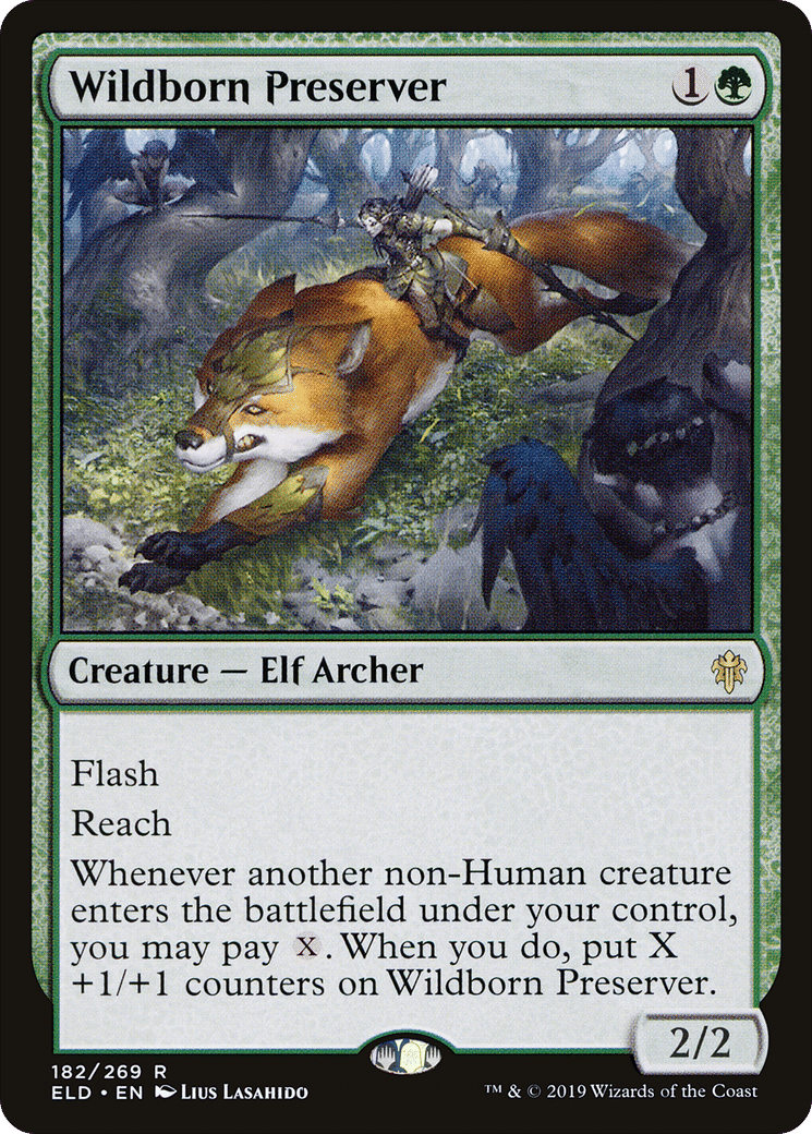 Wildborn Preserver — Throne of Eldraine — Magic: The Gathering