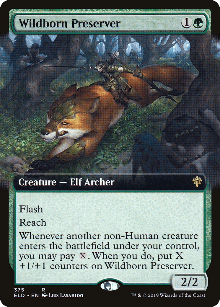 Wildborn Preserver — Throne of Eldraine — Magic: The Gathering