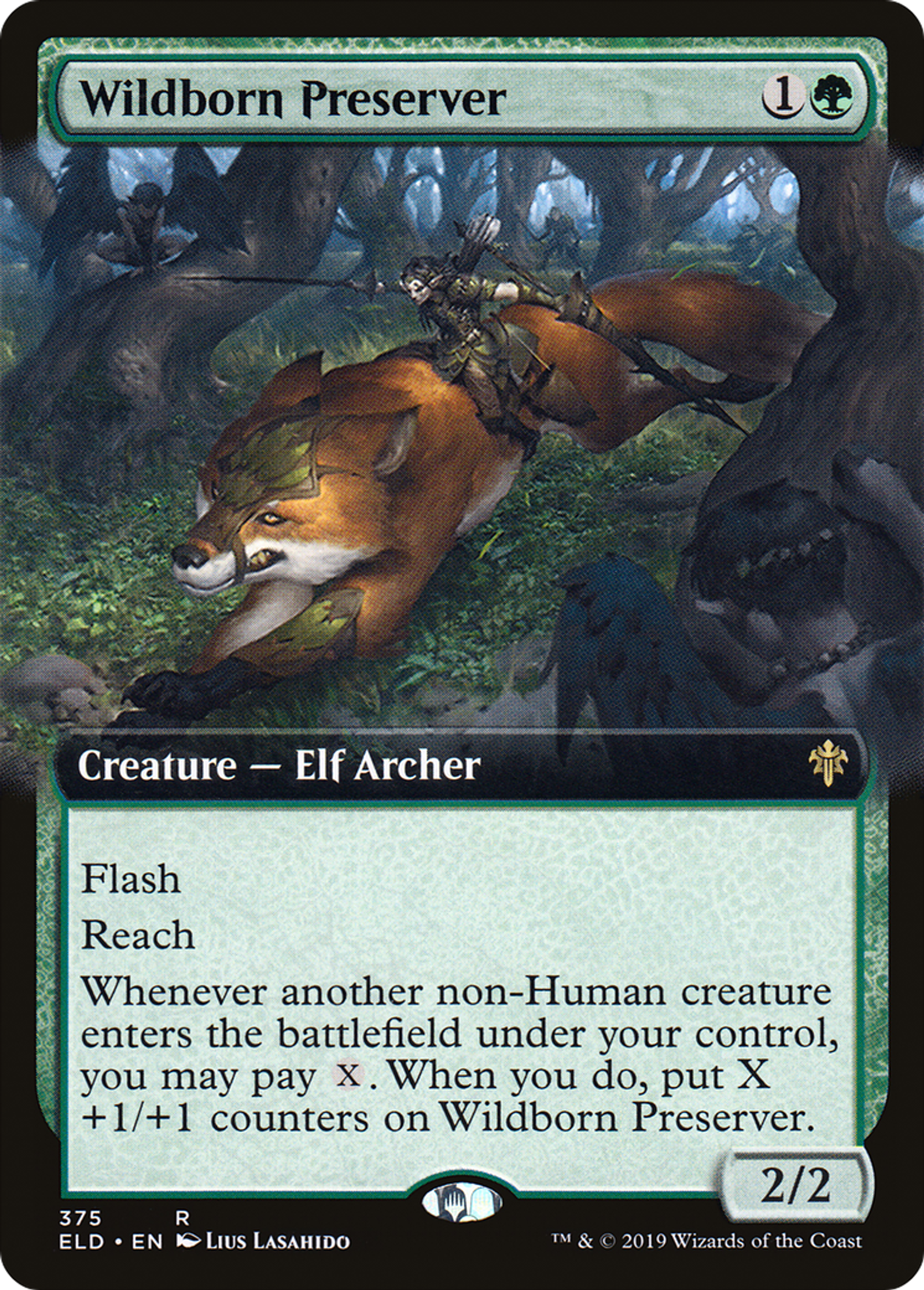 Wildborn Preserver — Throne of Eldraine — Magic: The Gathering