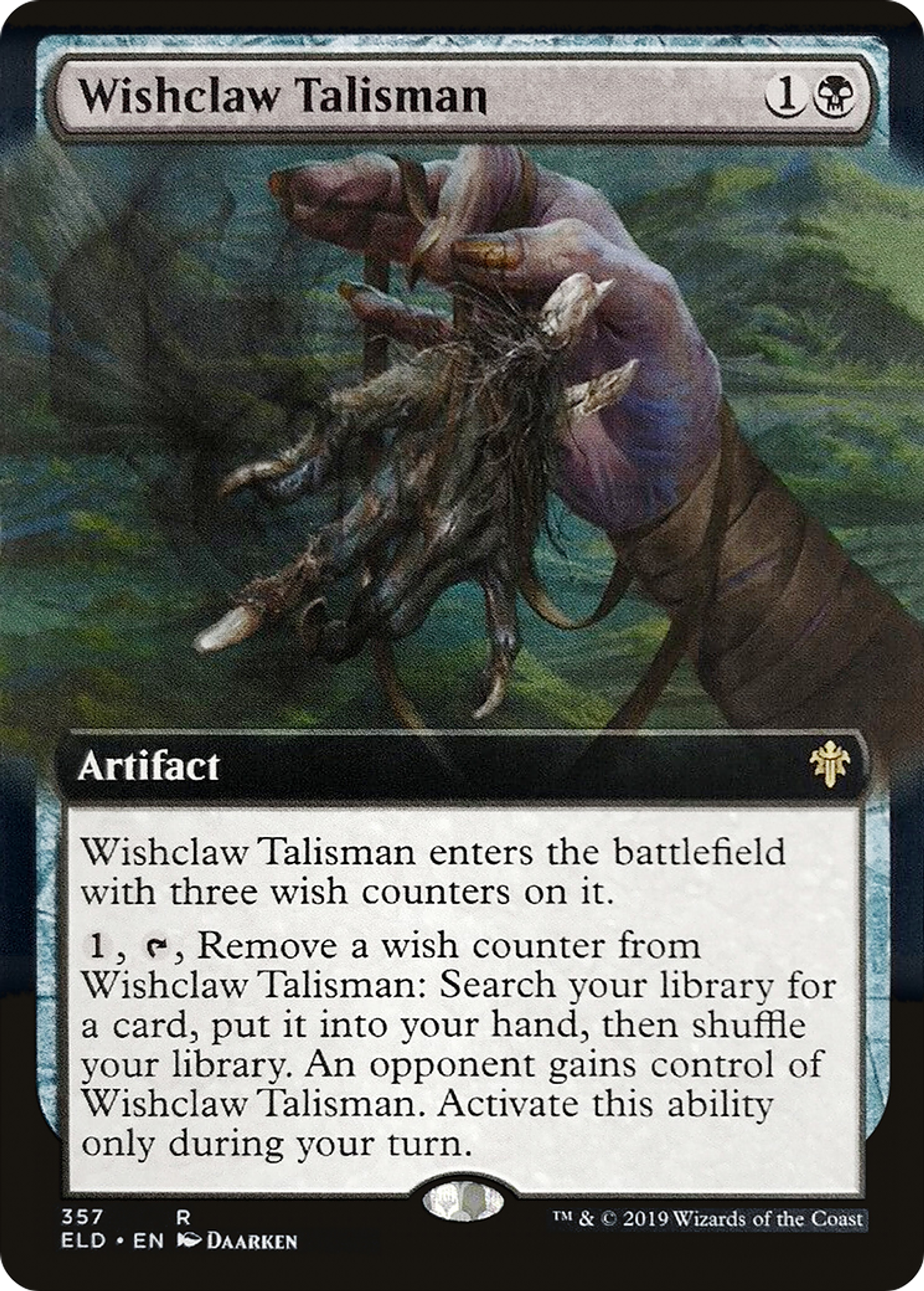 Wishclaw Talisman — Throne of Eldraine — Magic: The Gathering