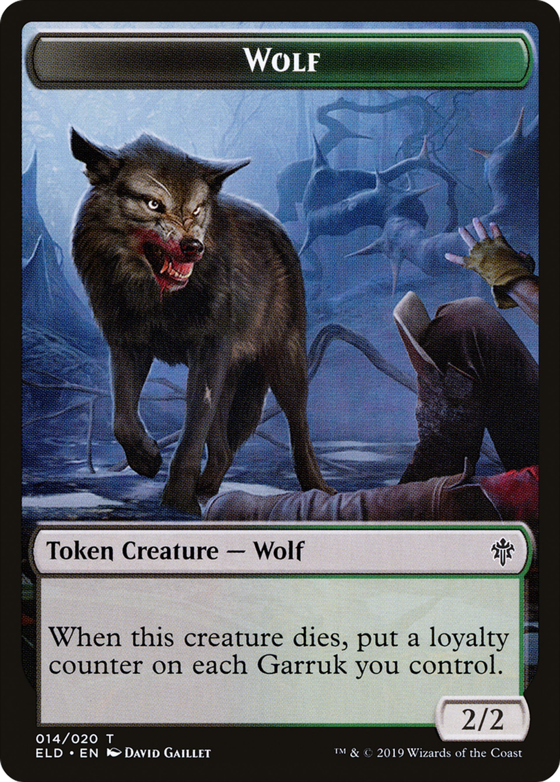 Wolf — Throne of Eldraine — Magic: The Gathering