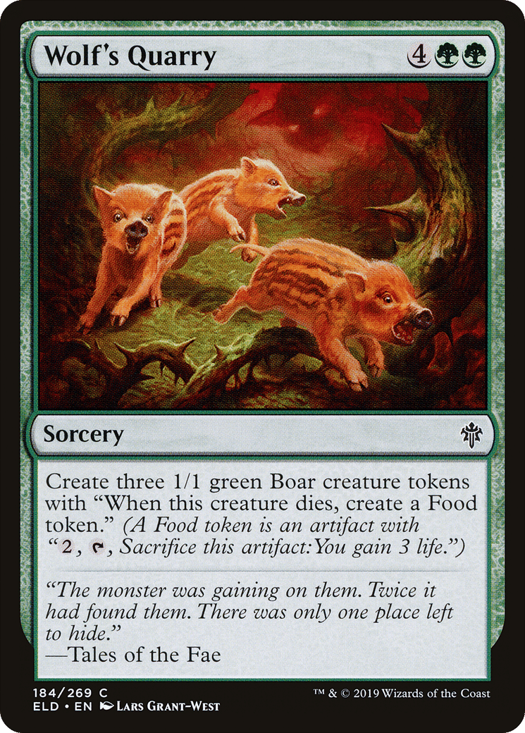 Wolf's Quarry — Throne of Eldraine — Magic: The Gathering