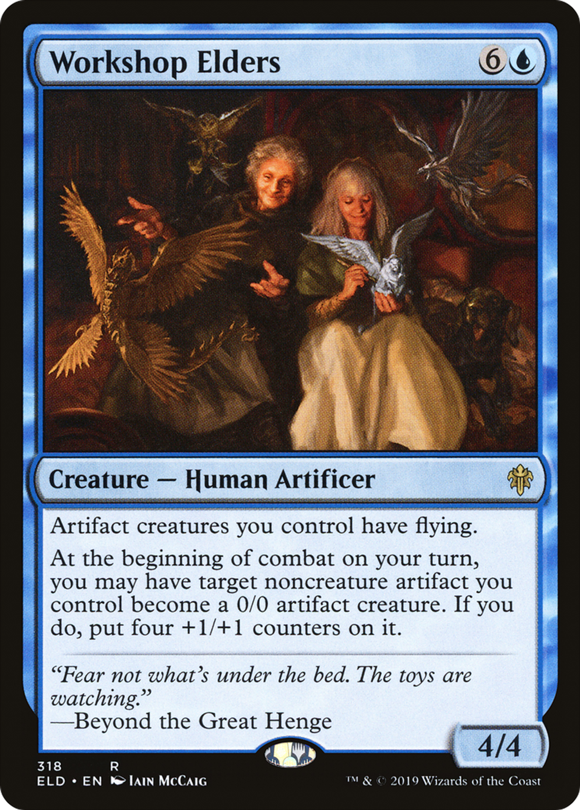Workshop Elders — Throne of Eldraine — Magic: The Gathering