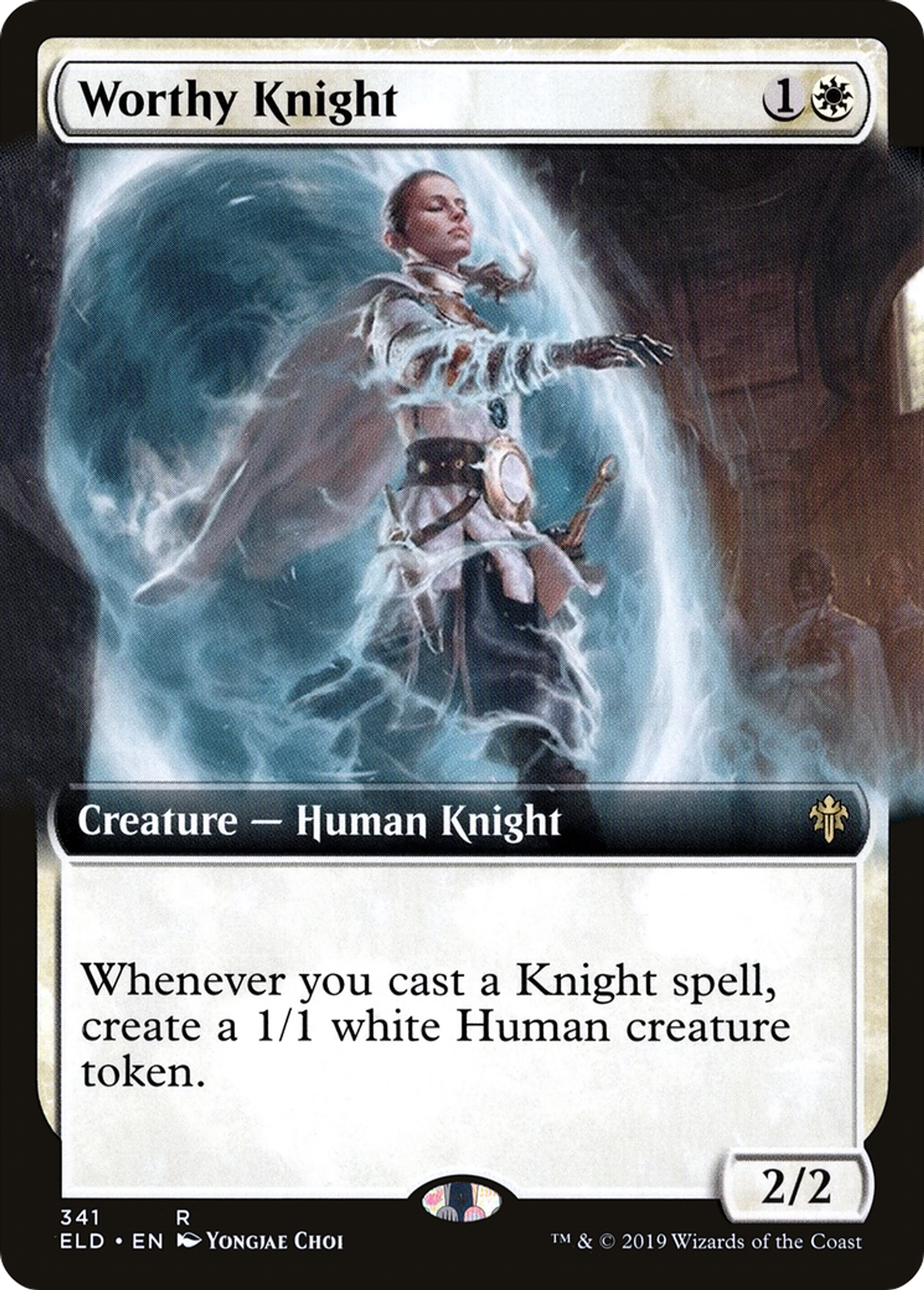 Worthy Knight — Throne of Eldraine — Magic: The Gathering