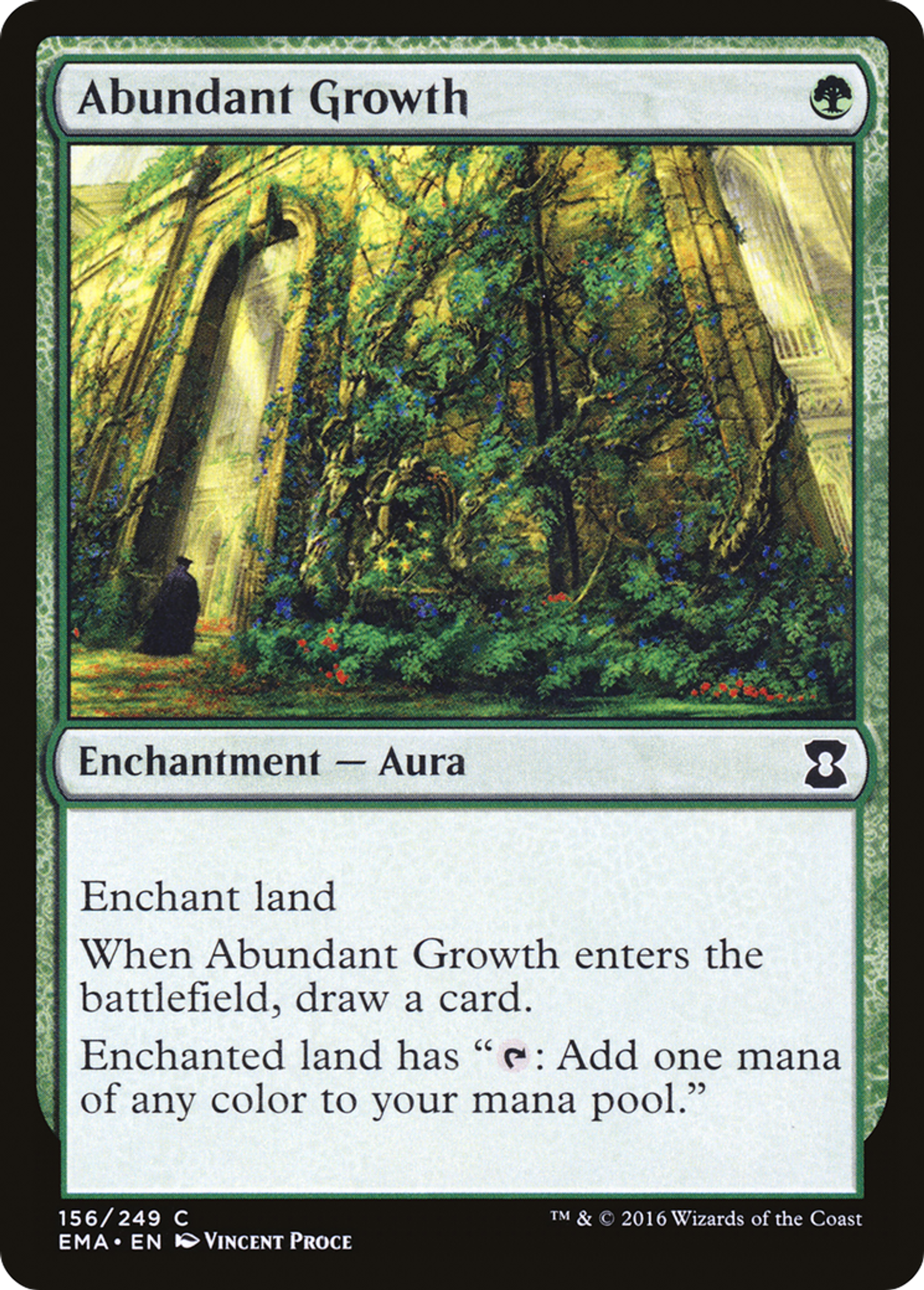 Croissance abondante — Eternal Masters — Magic: The Gathering
