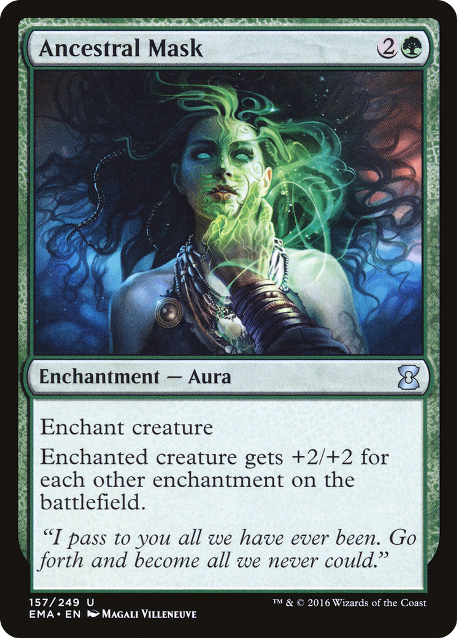 Ancestral Mask — Eternal Masters — Magic: The Gathering