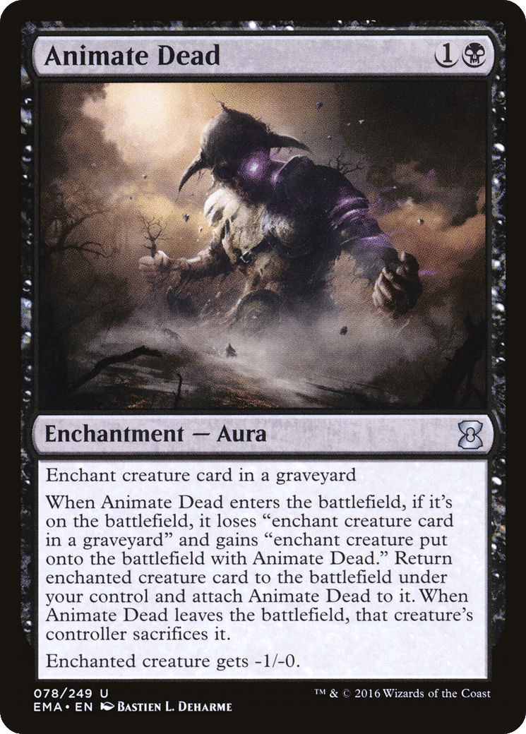 Animate Dead — Eternal Masters — Magic: The Gathering