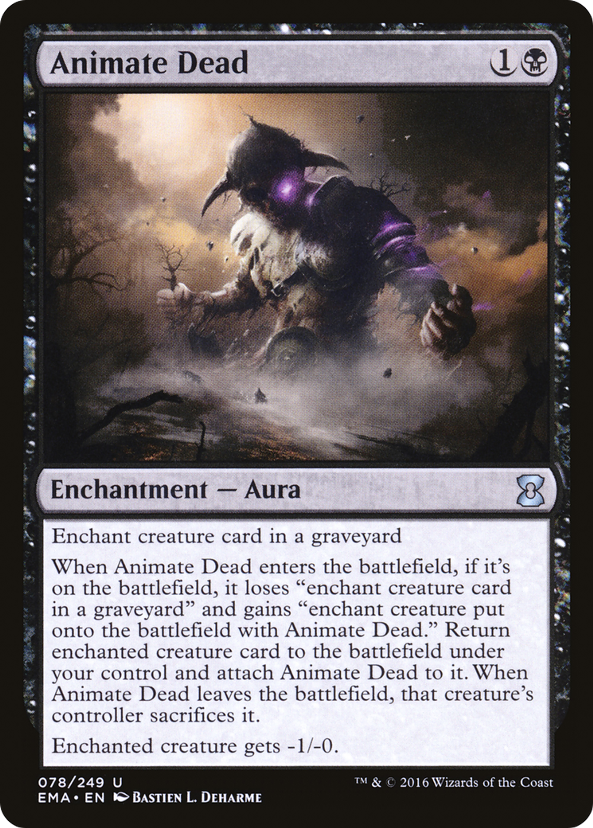 Animate Dead — Eternal Masters — Magic: The Gathering