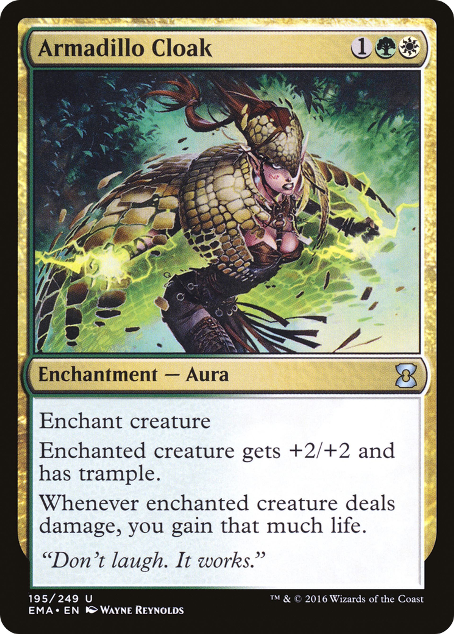 Cape de tatou — Eternal Masters — Magic: The Gathering