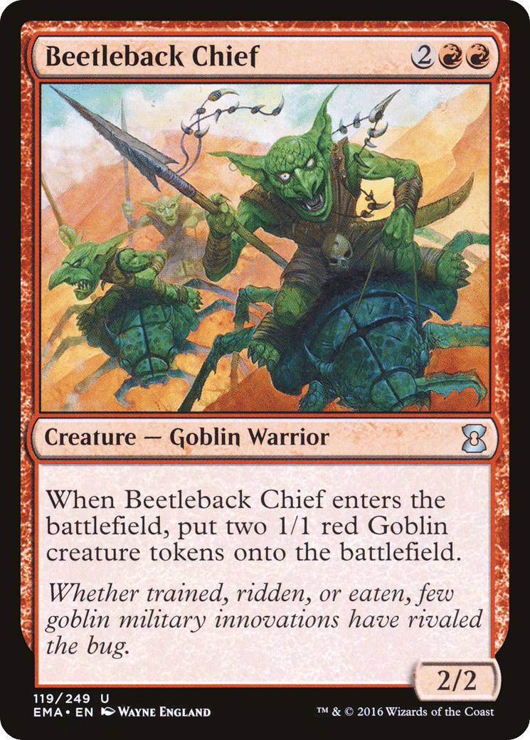Chef Scarapace — Eternal Masters — Magic: The Gathering