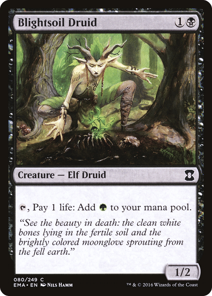 Blightsoil Druid — Eternal Masters — Magic: The Gathering