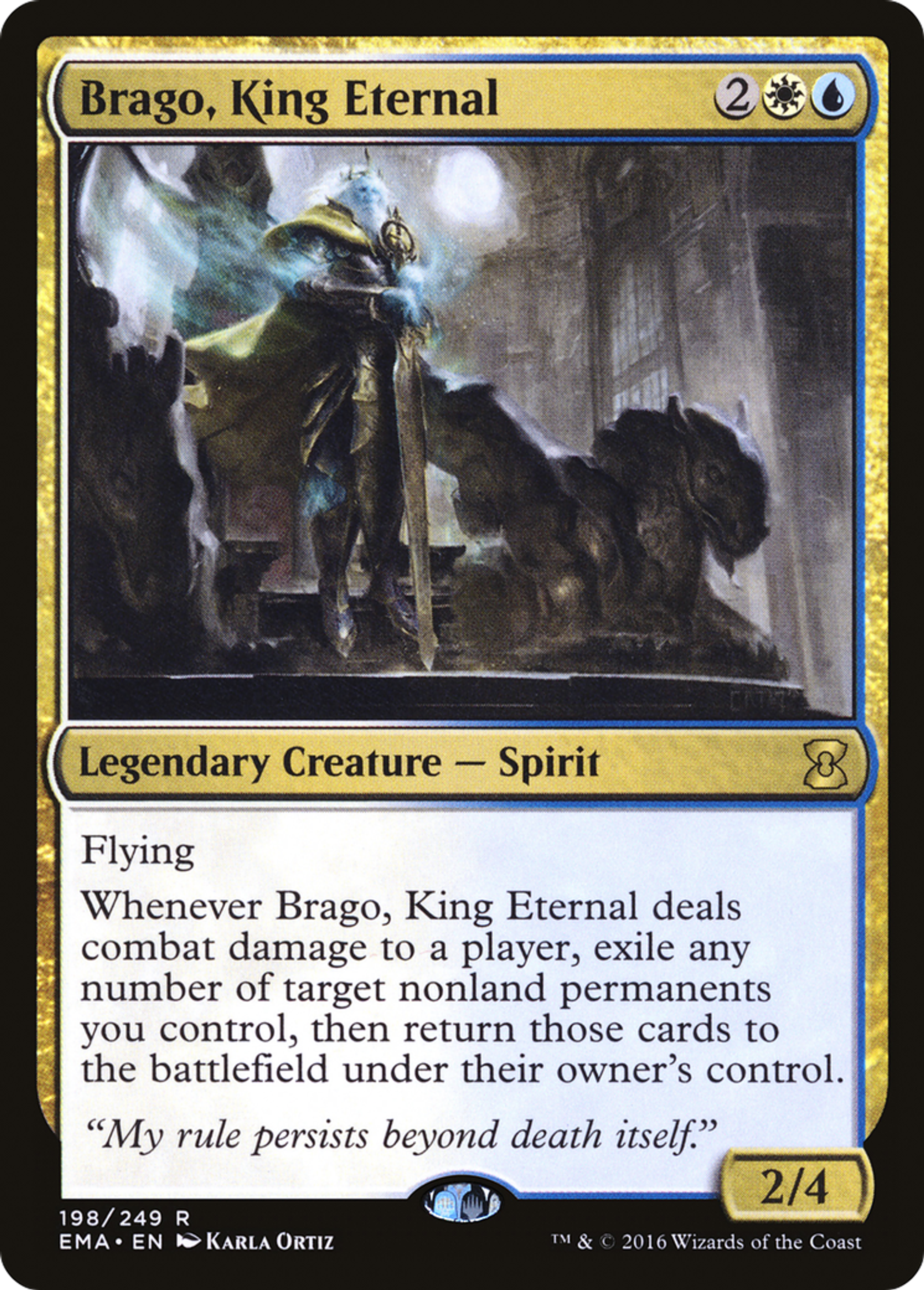 Brago, roi éternel — Eternal Masters — Magic: The Gathering