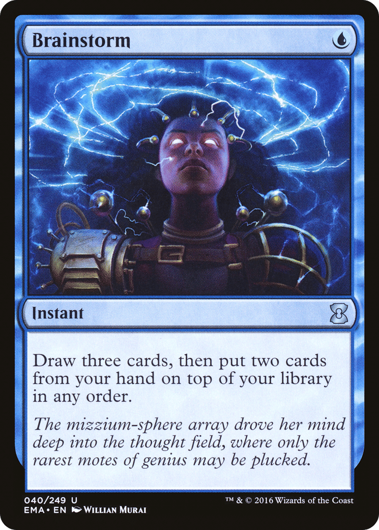 Brainstorm — Eternal Masters — Magic: The Gathering