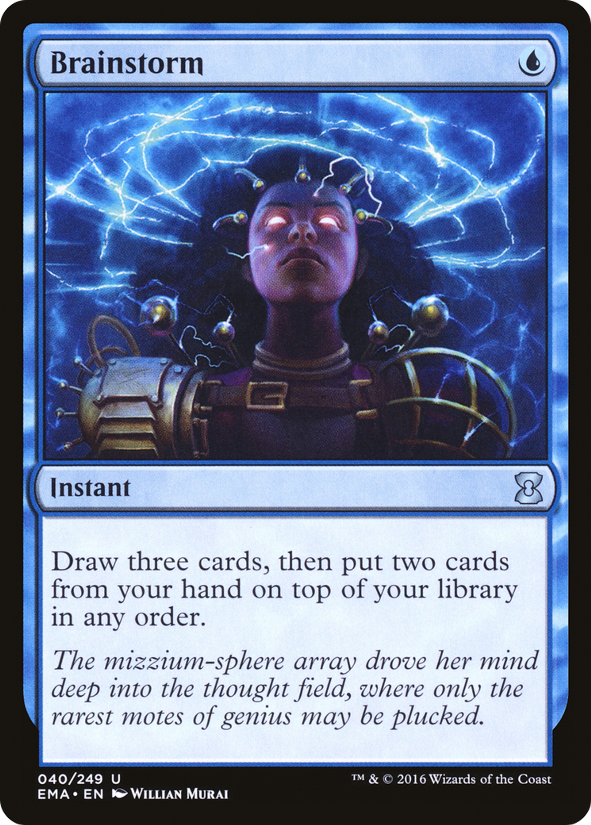 Brainstorm — Eternal Masters — Magic: The Gathering