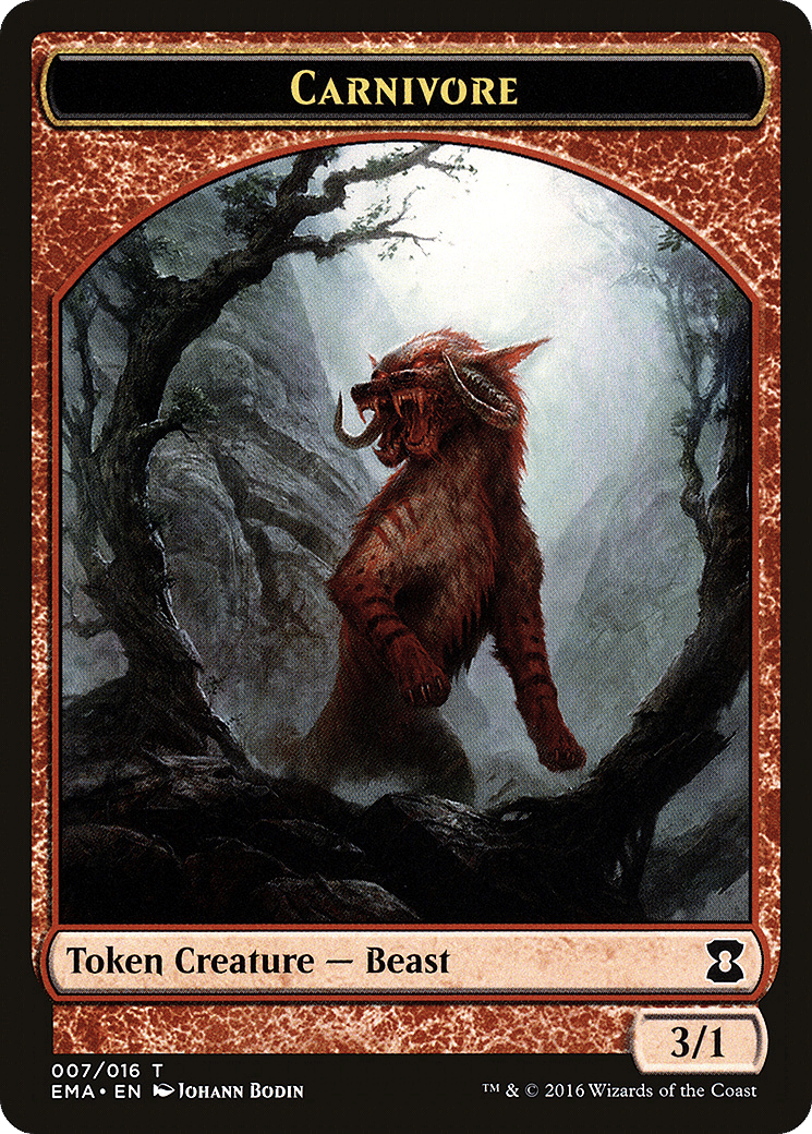 Carnivore — Eternal Masters — Magic: The Gathering