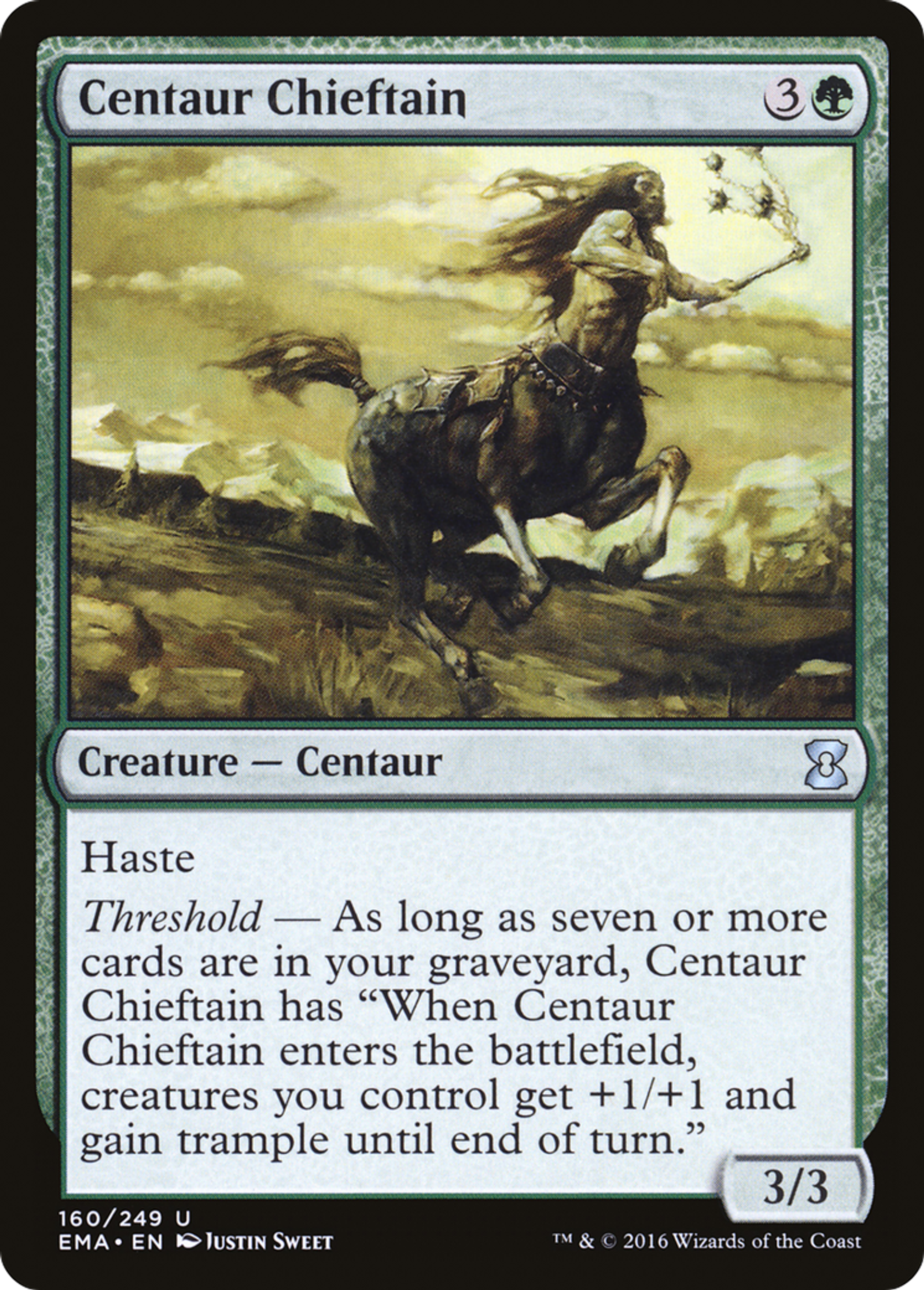 Chef de clan centaure — Eternal Masters — Magic: The Gathering