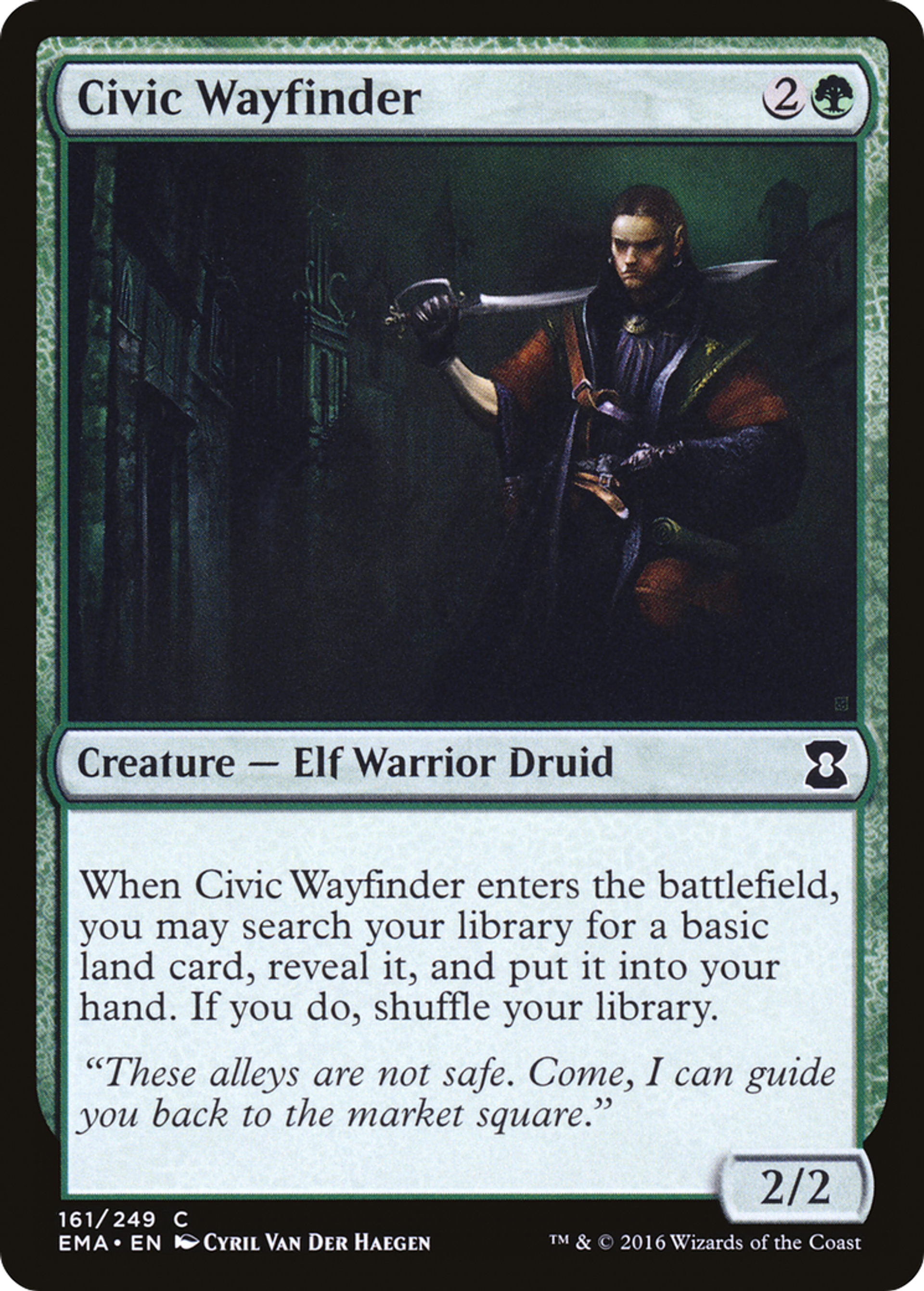 Civic Wayfinder — Eternal Masters — Magic: The Gathering