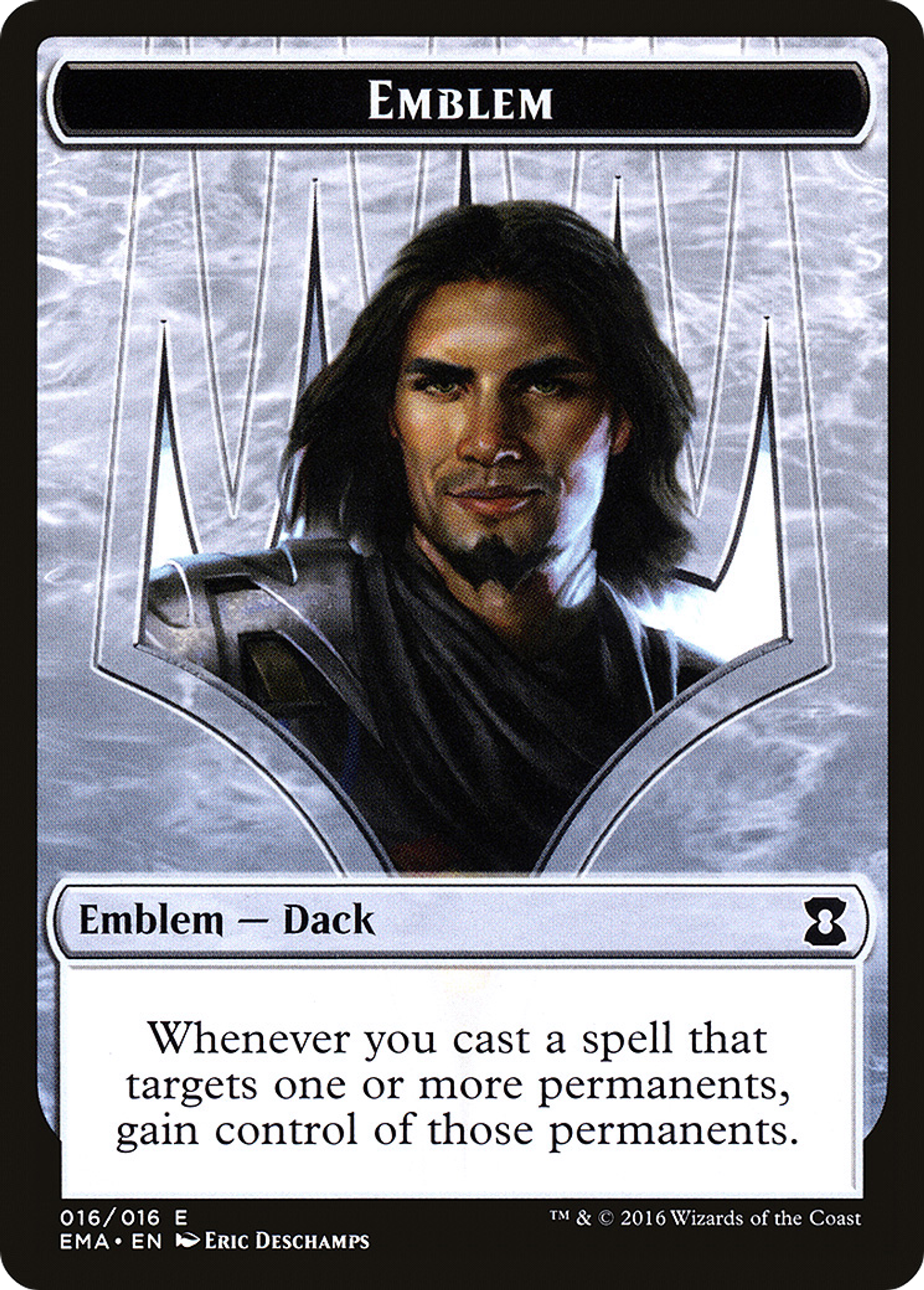 Dack Fayden Emblem — Eternal Masters — Magic: The Gathering