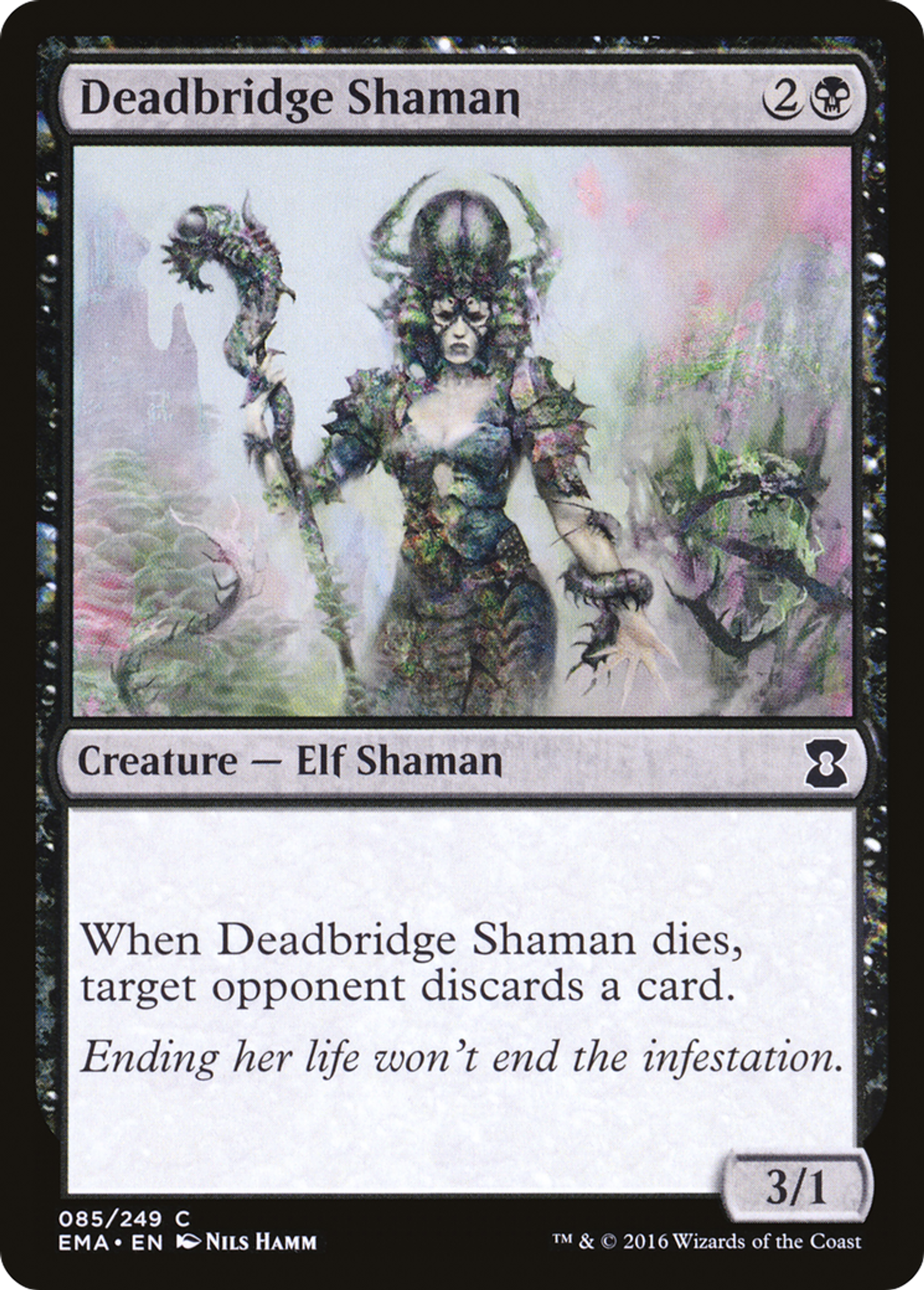 Deadbridge Shaman — Eternal Masters — Magic: The Gathering