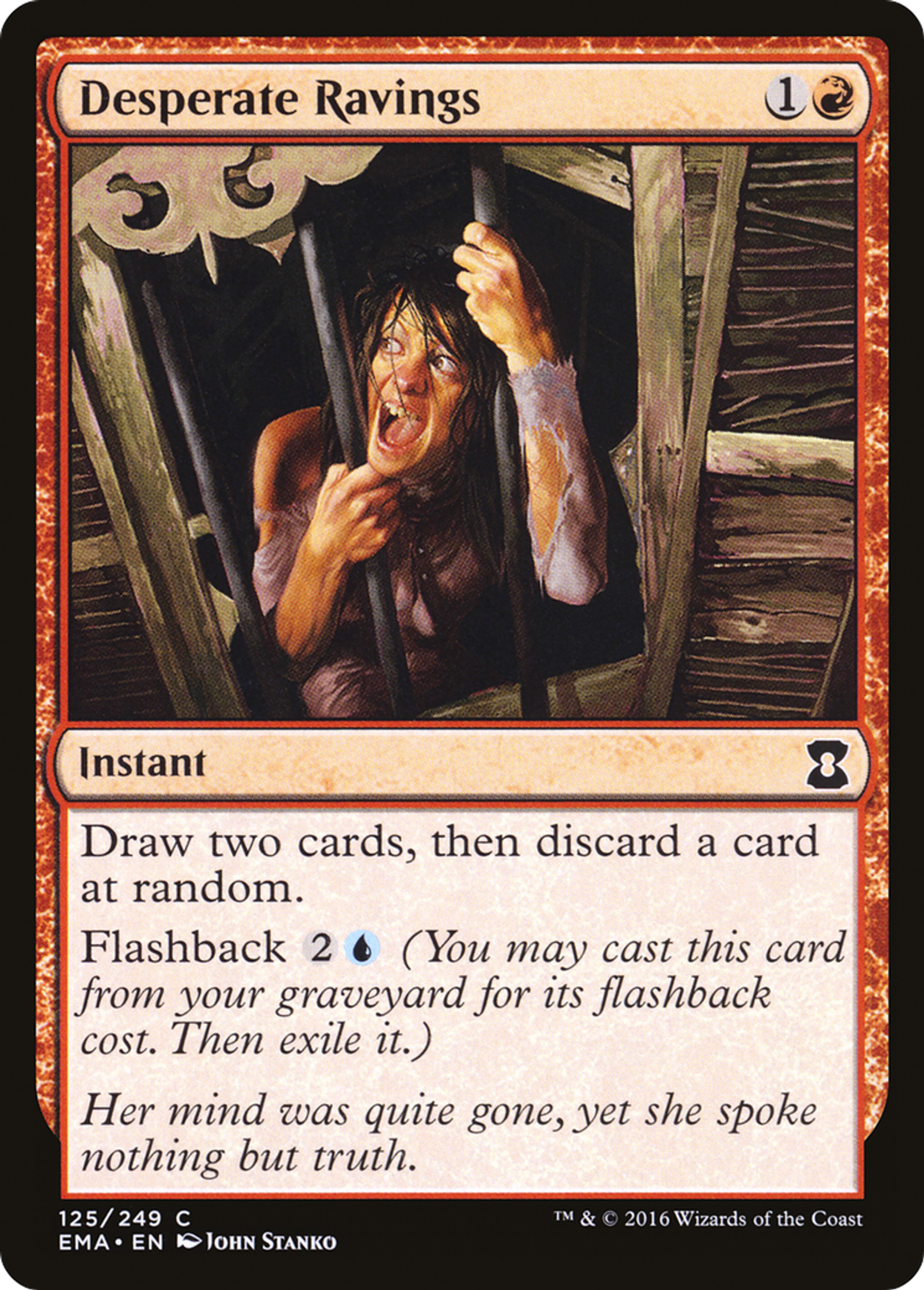 Desperate Ravings — Eternal Masters — Magic: The Gathering
