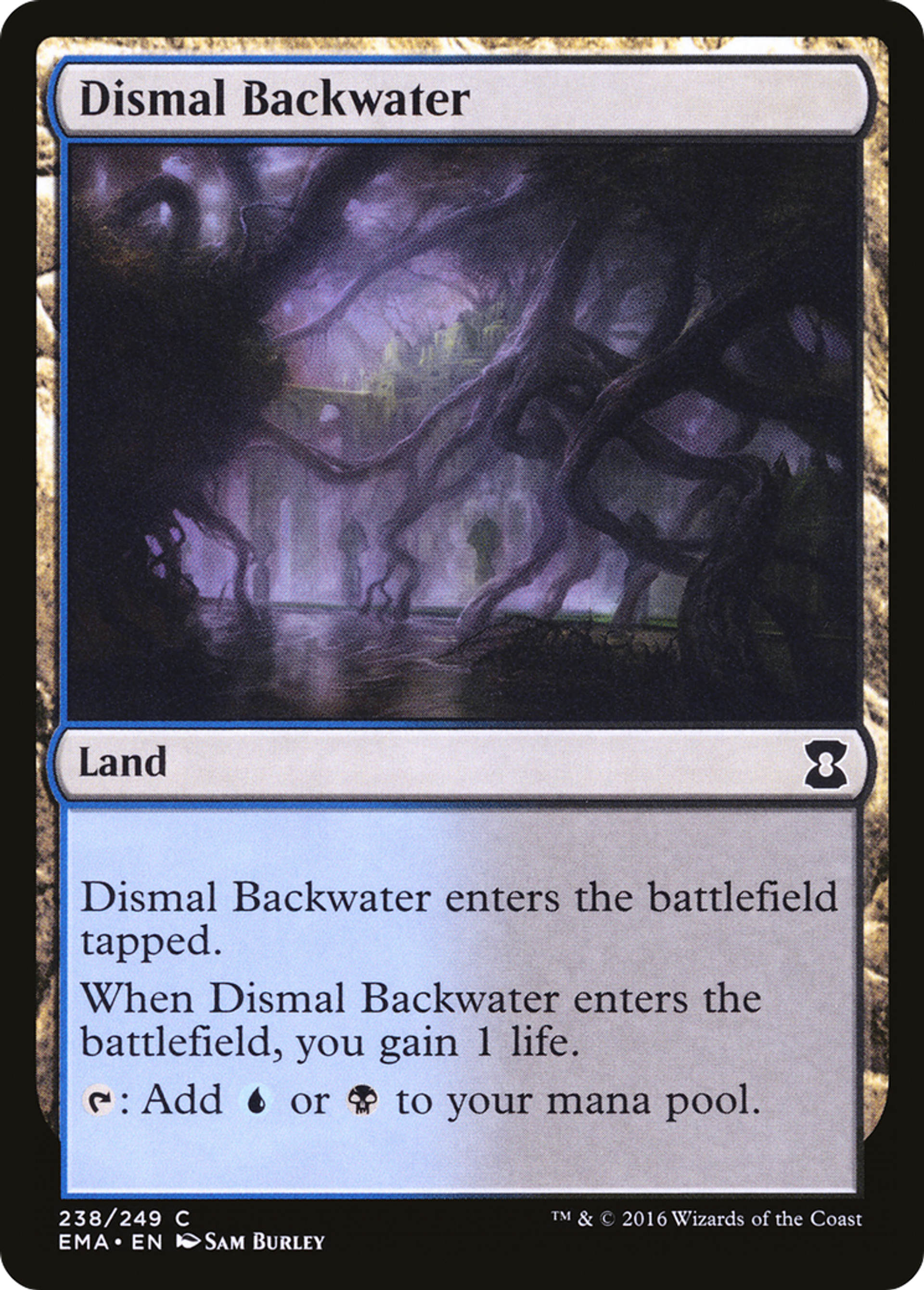 Dismal Backwater — Eternal Masters — Magic: The Gathering