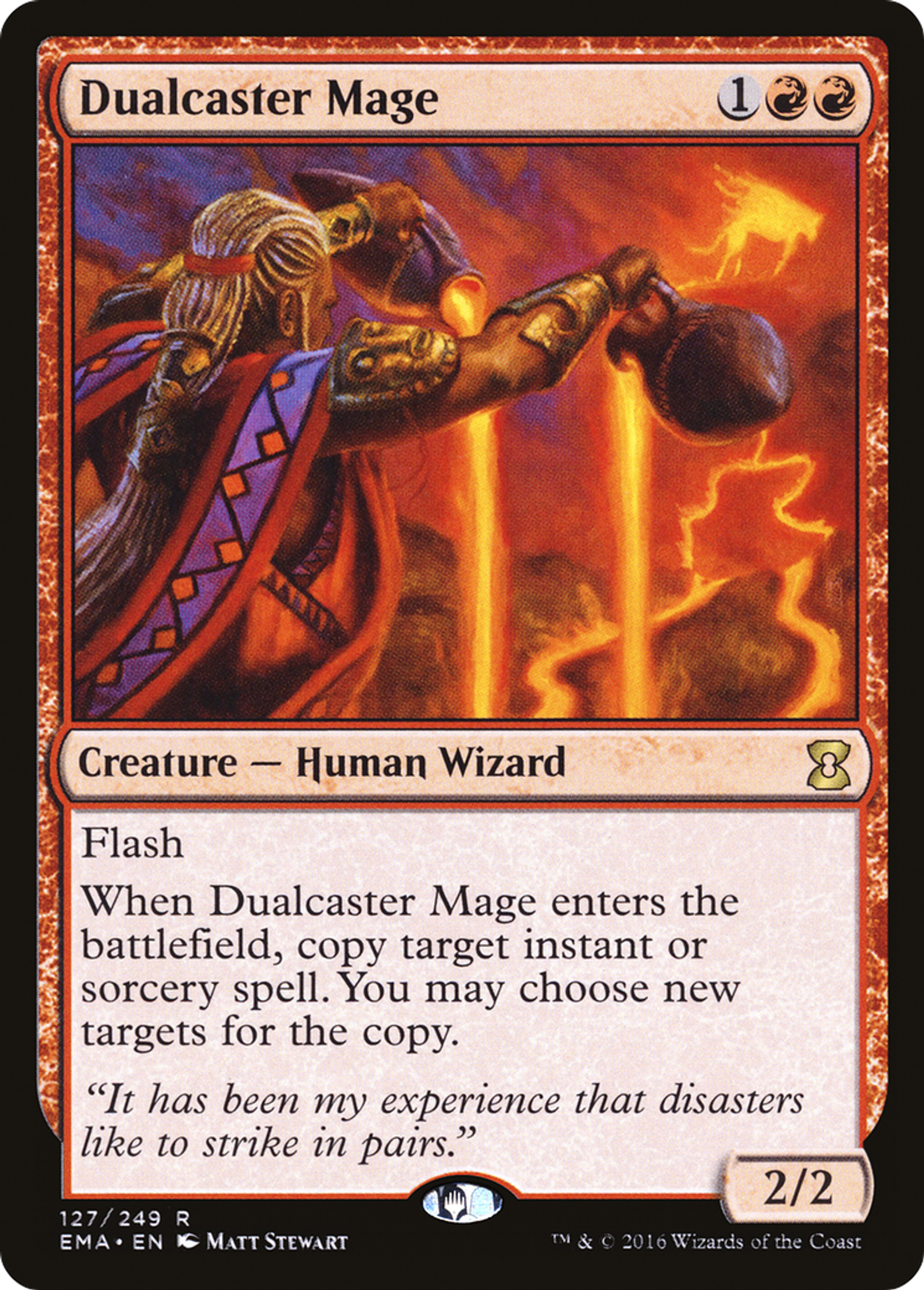 Dualcaster Mage — Eternal Masters — Magic: The Gathering