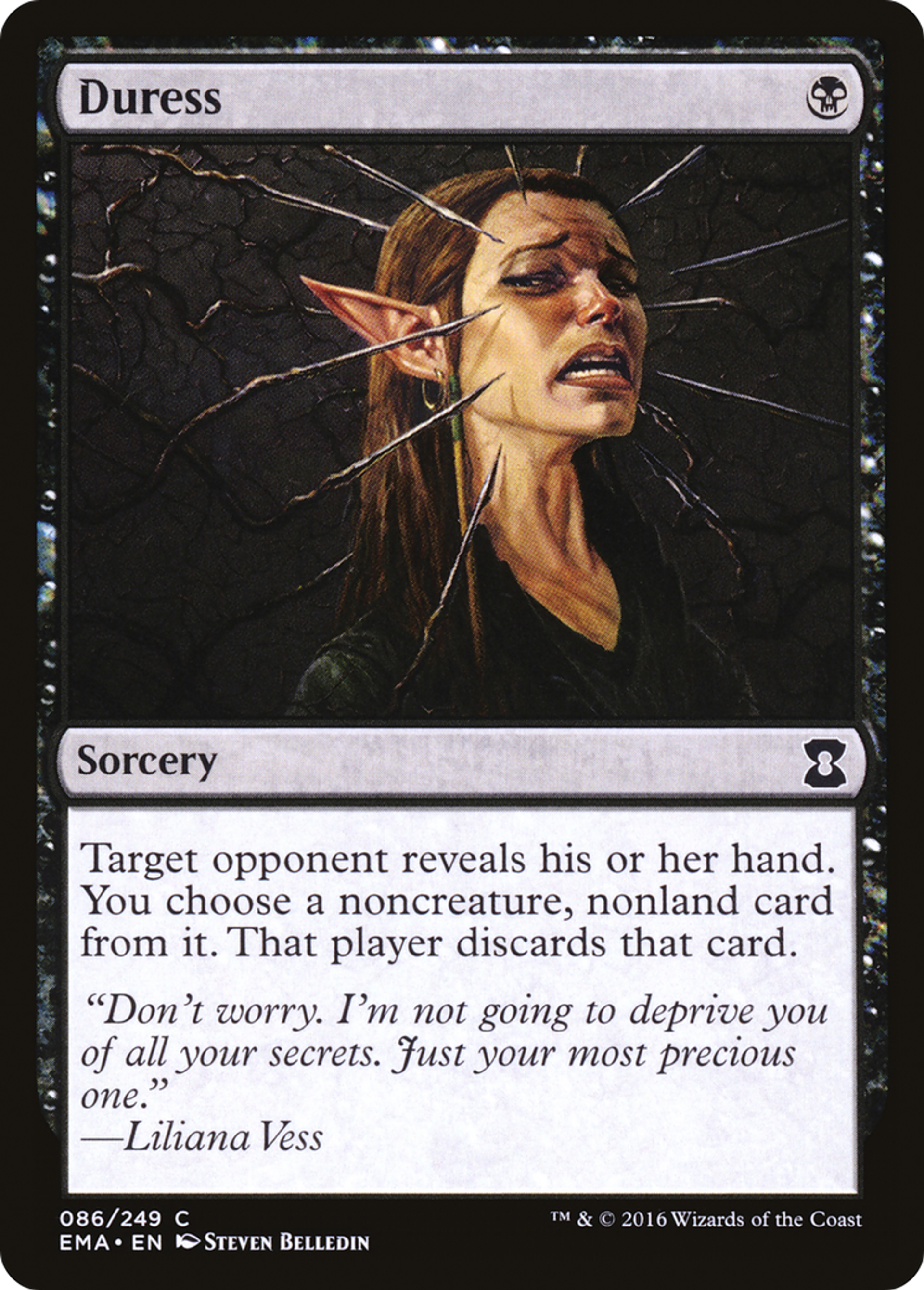 Duress — Eternal Masters — Magic: The Gathering