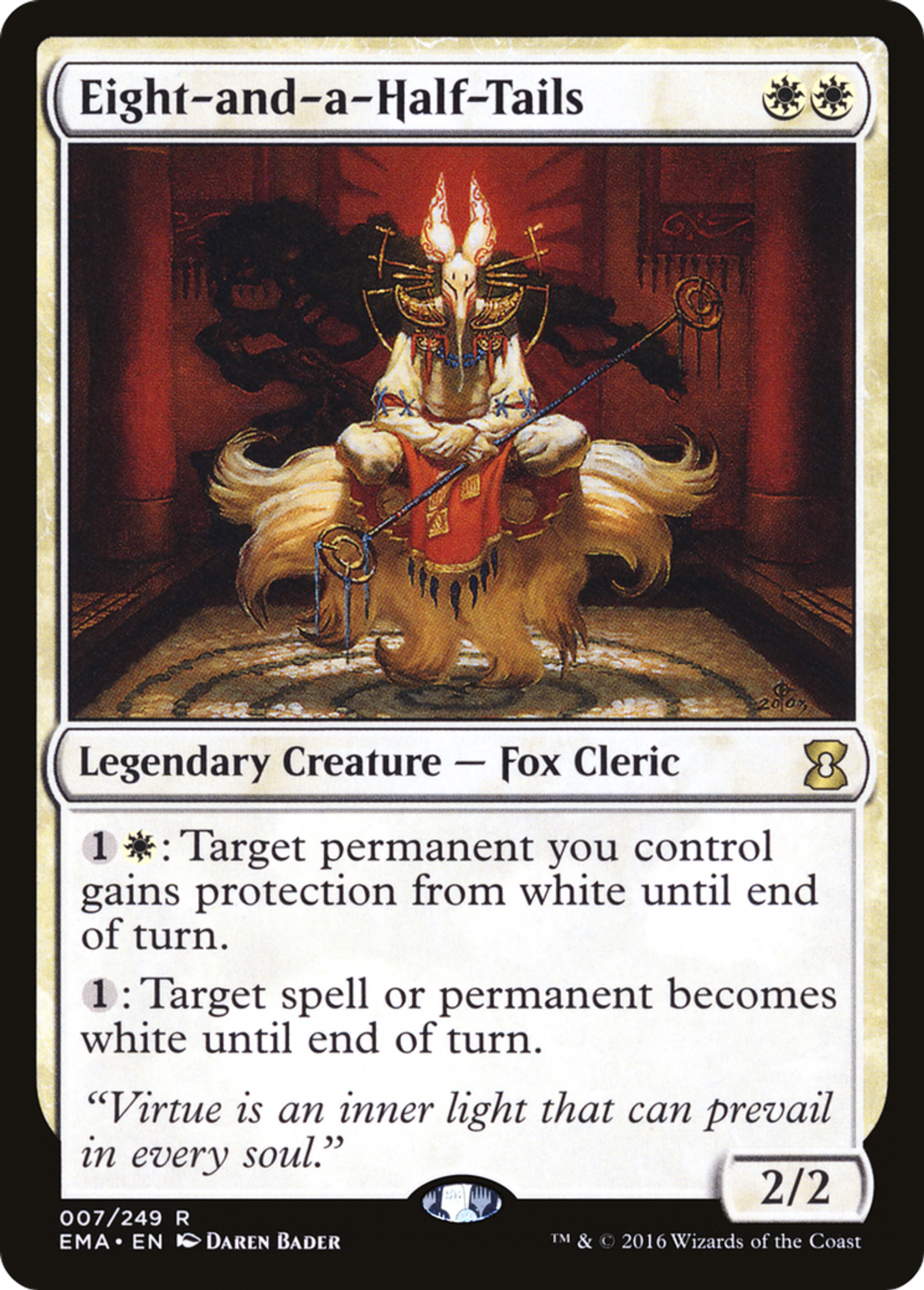 Eight-and-a-Half-Tails — Eternal Masters — Magic: The Gathering