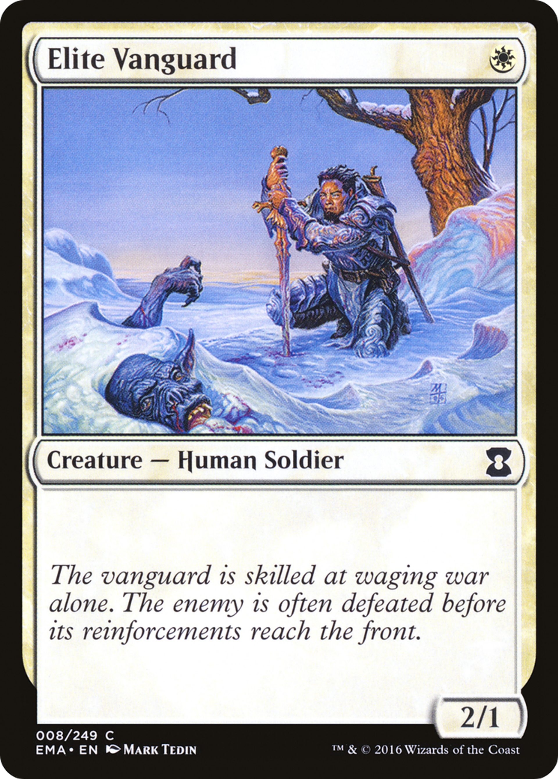 Elite Vanguard — Eternal Masters — Magic: The Gathering