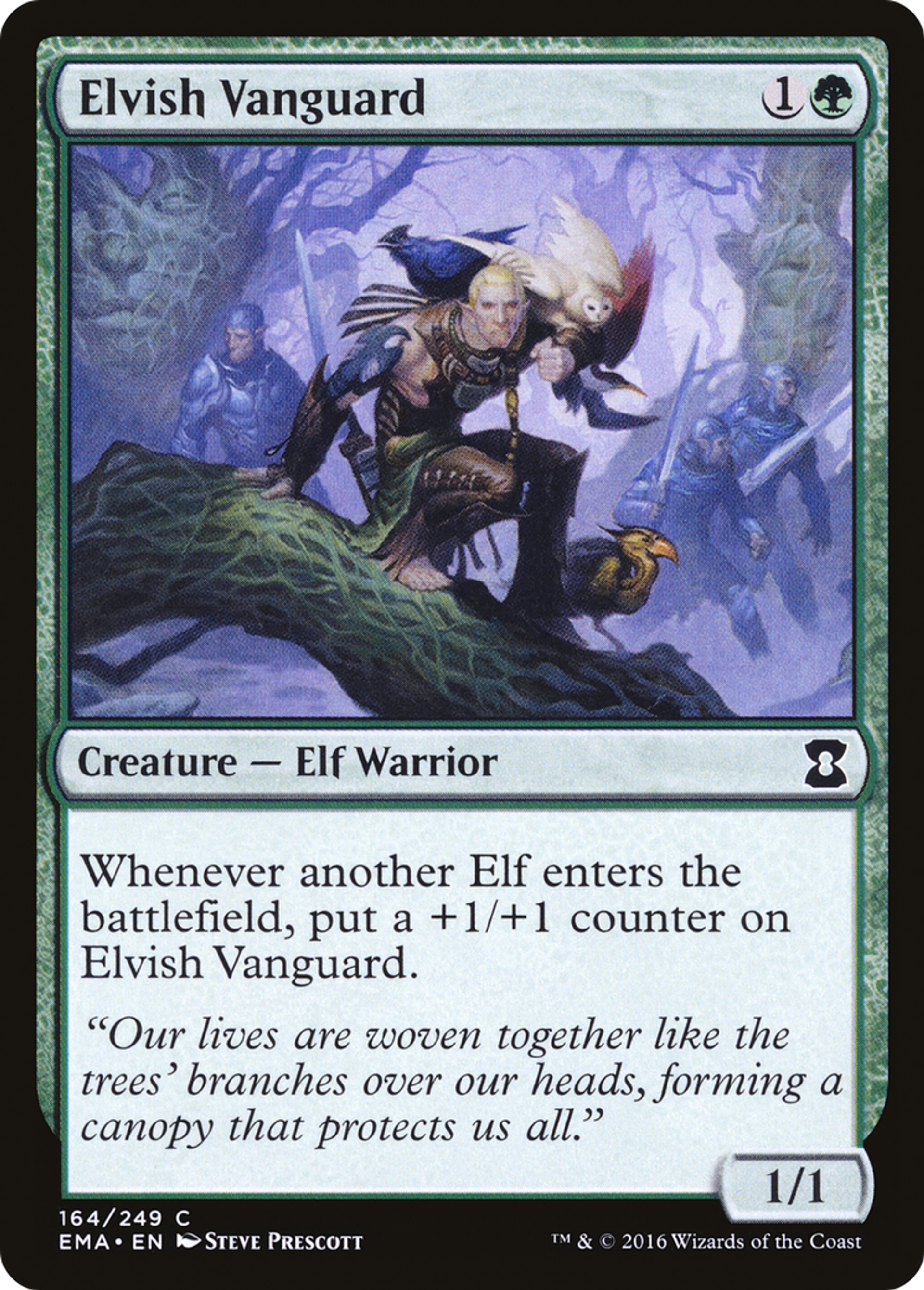 Elvish Vanguard — Eternal Masters — Magic: The Gathering