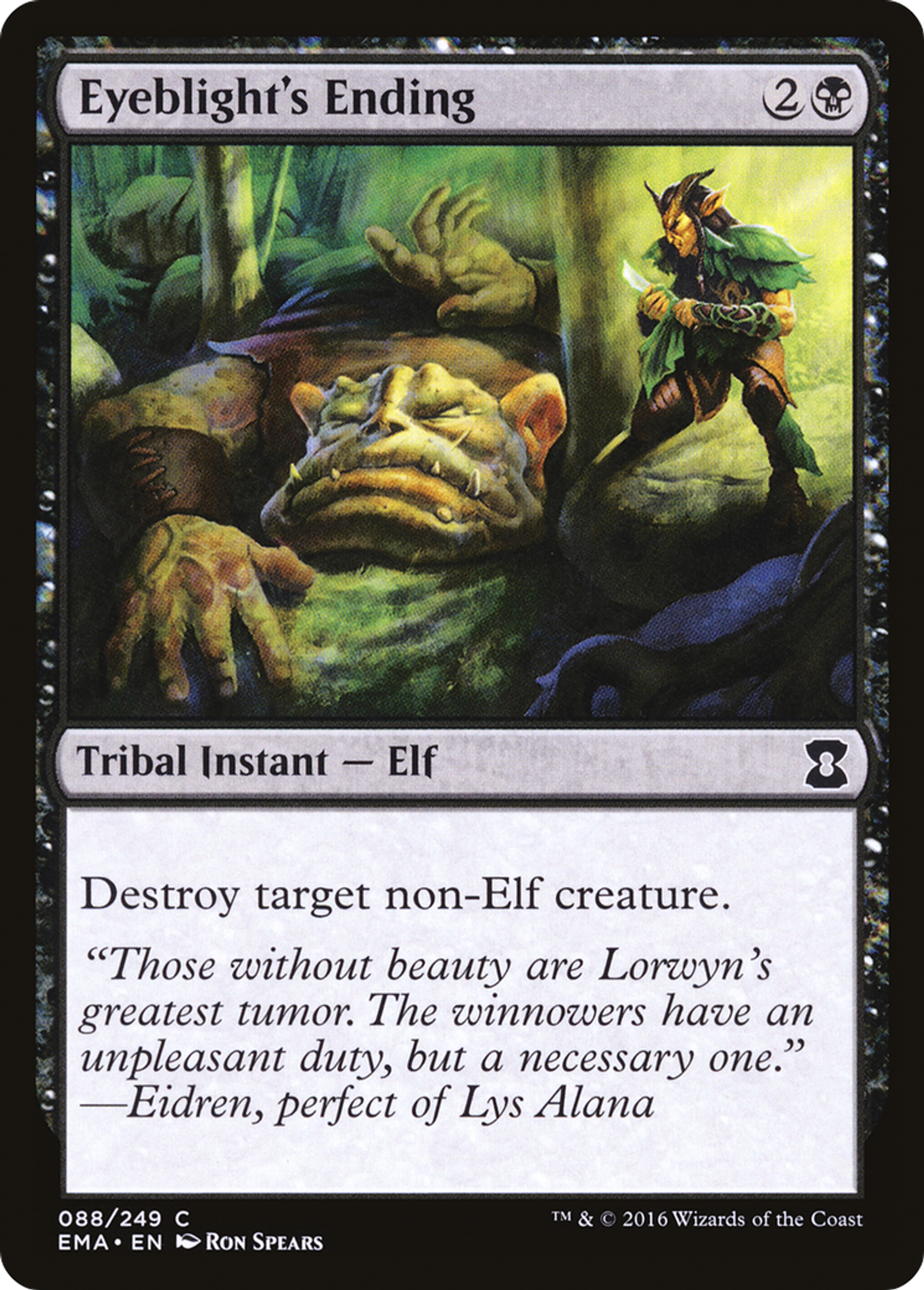 Eyeblight's Ending — Eternal Masters — Magic: The Gathering