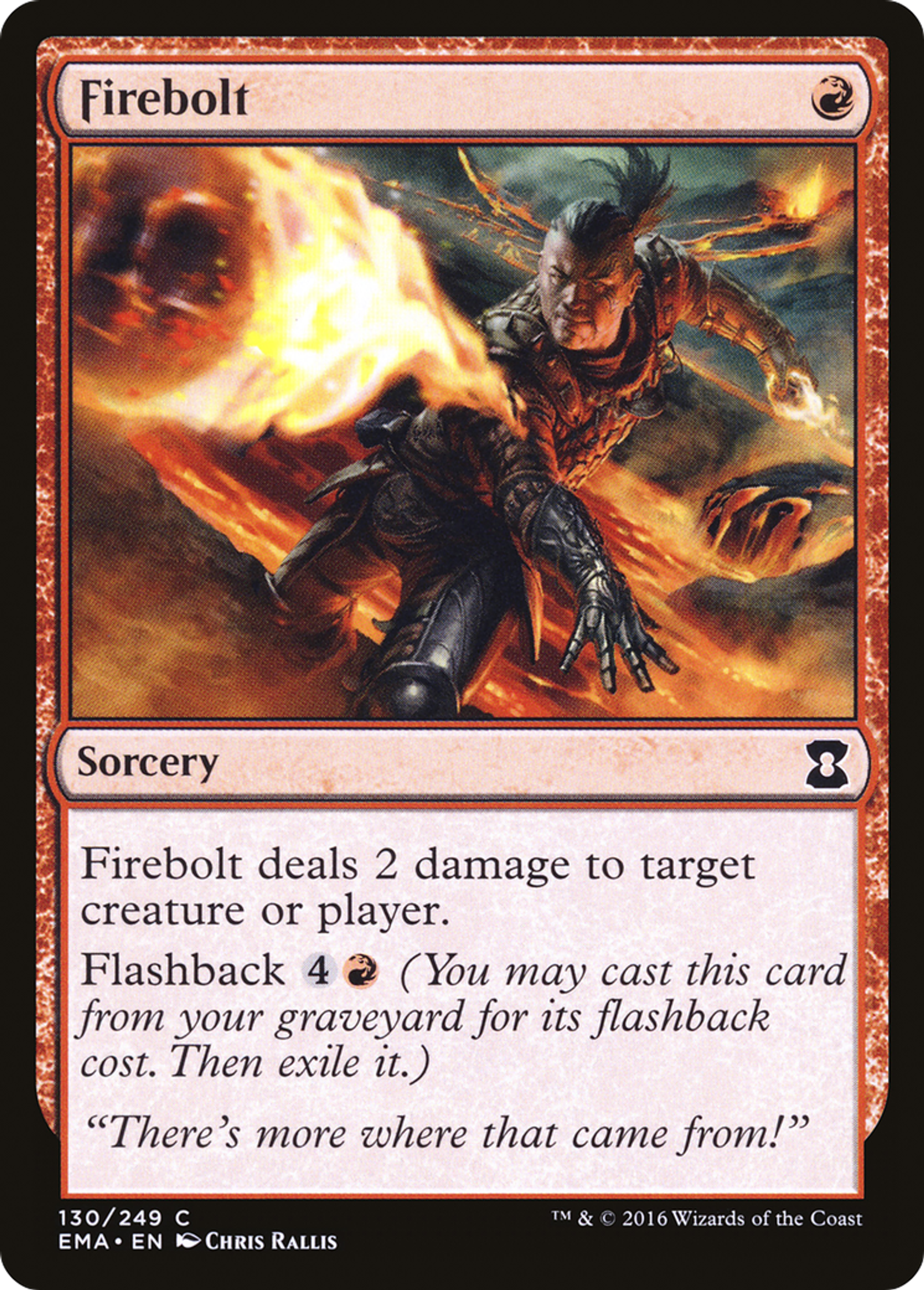 Firebolt — Eternal Masters — Magic: The Gathering