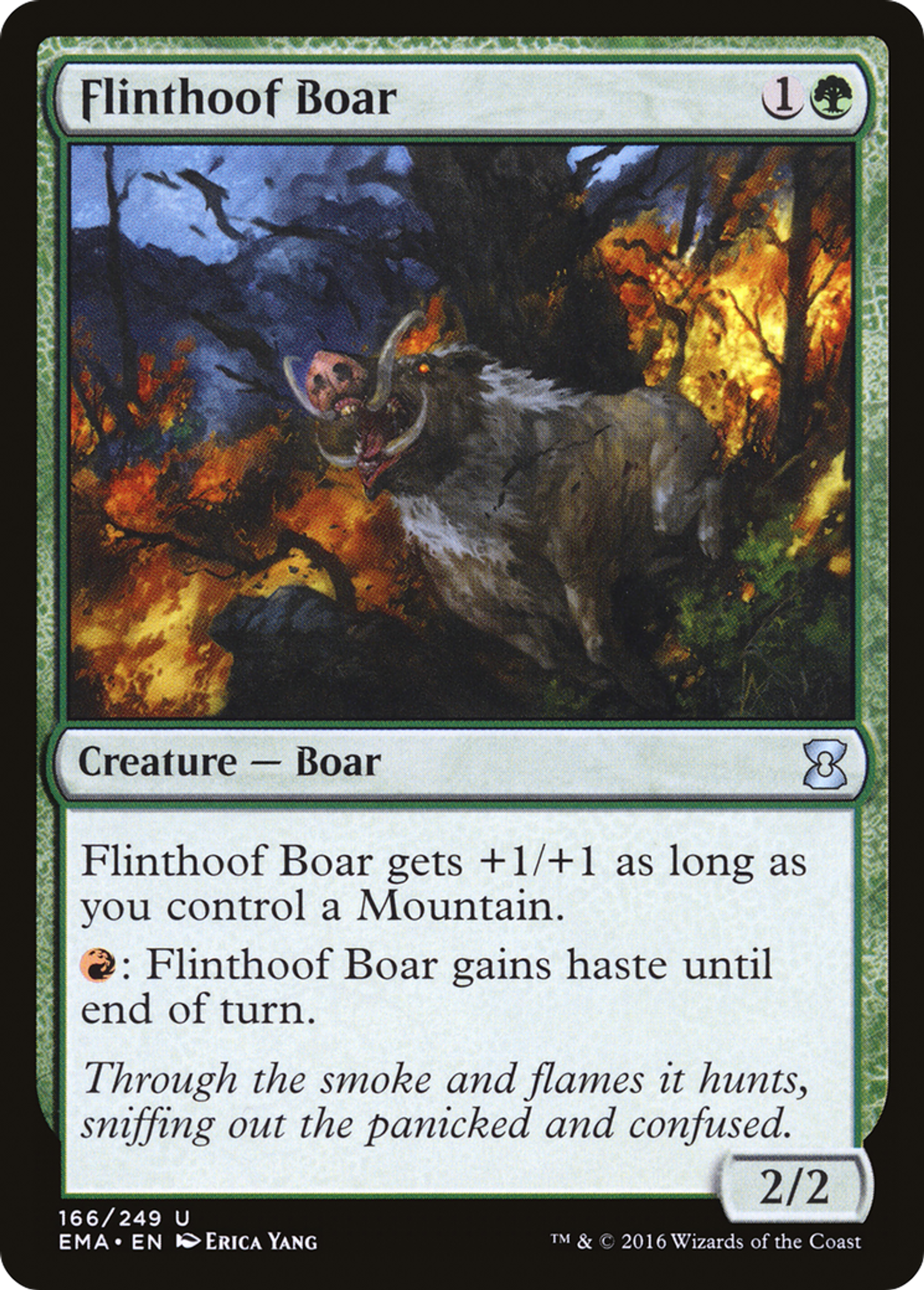 Sanglier piedesilex — Eternal Masters — Magic: The Gathering