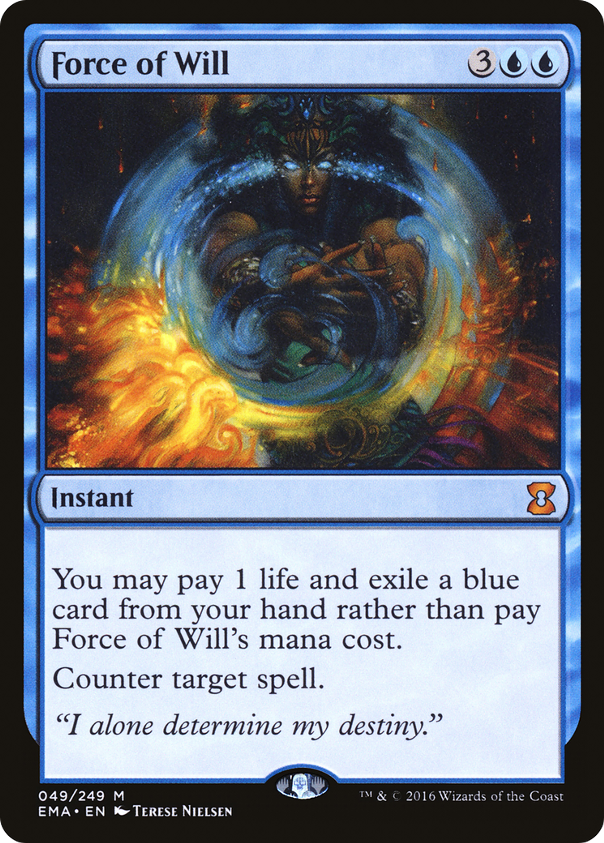 Force of Will — Eternal Masters — Magic: The Gathering