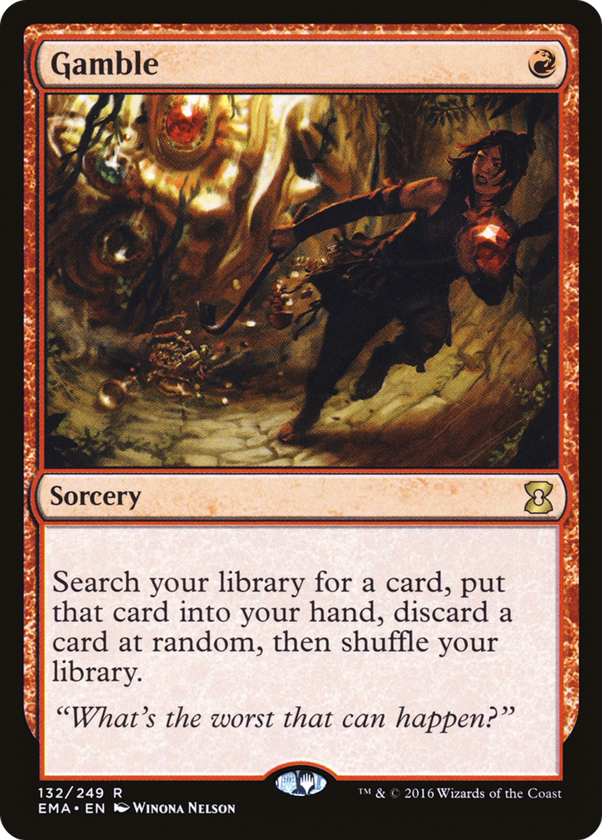 Gamble — Eternal Masters — Magic: The Gathering