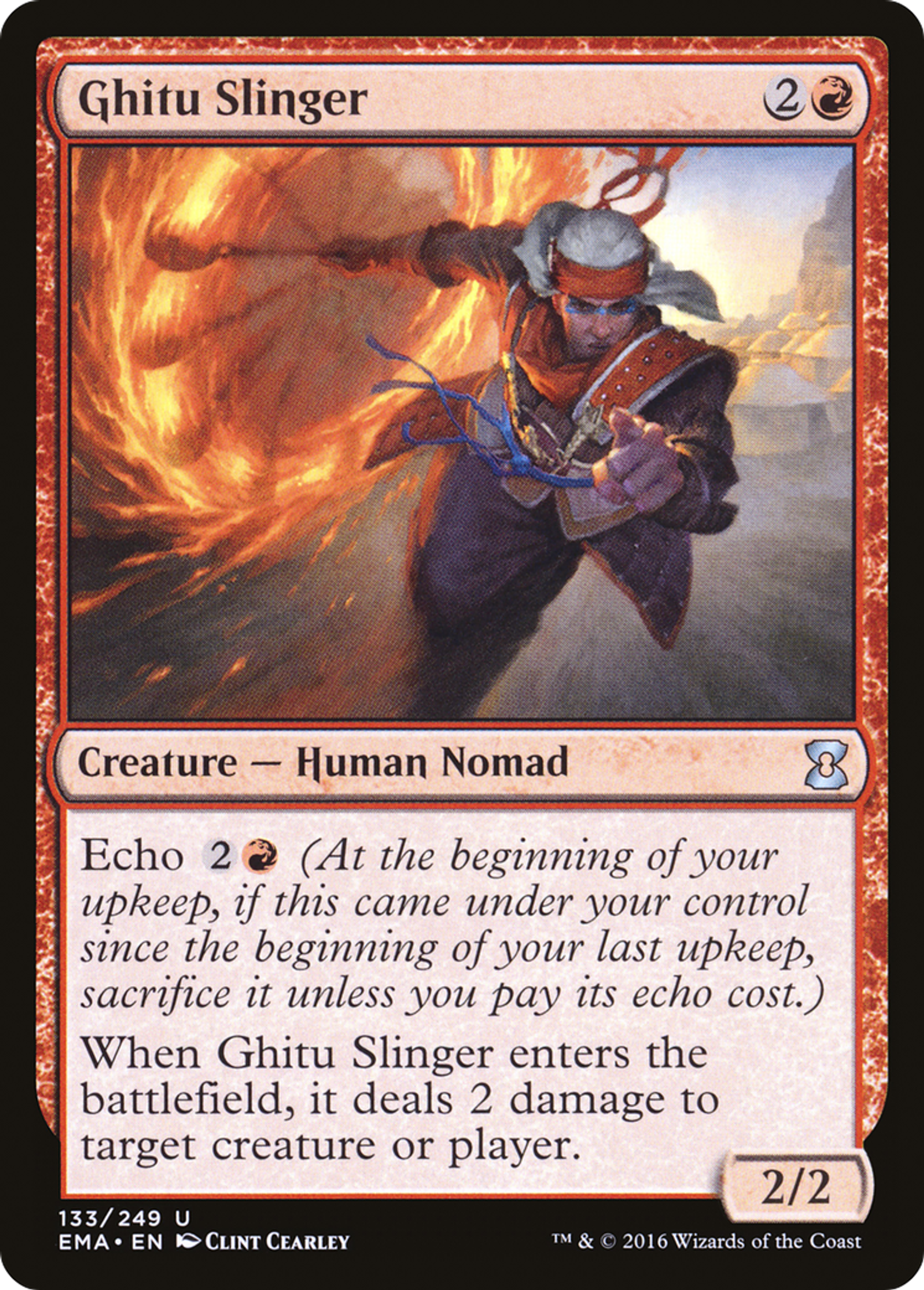 Ghitu Slinger — Eternal Masters — Magic: The Gathering