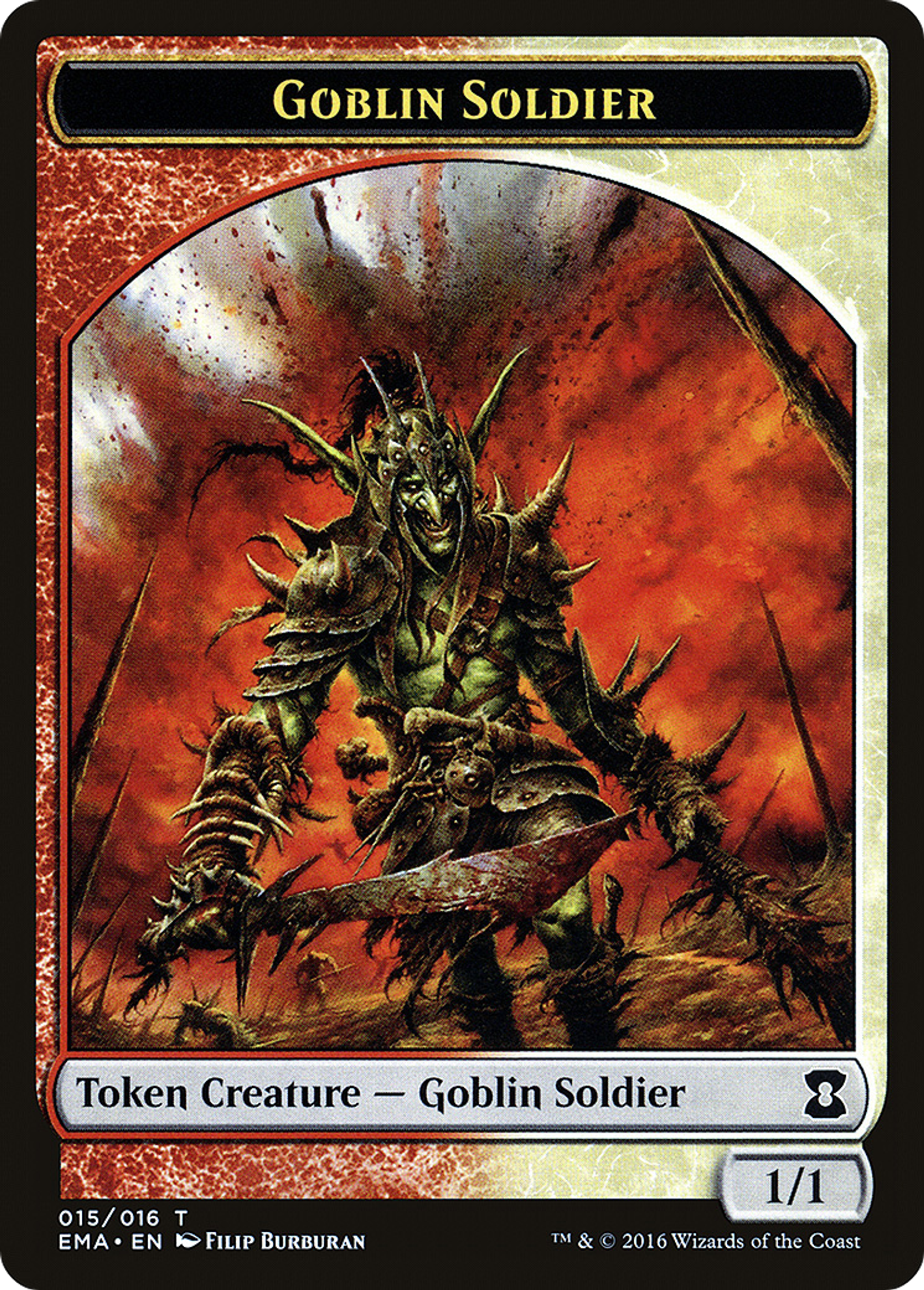 Goblin Soldier — Eternal Masters — Magic: The Gathering